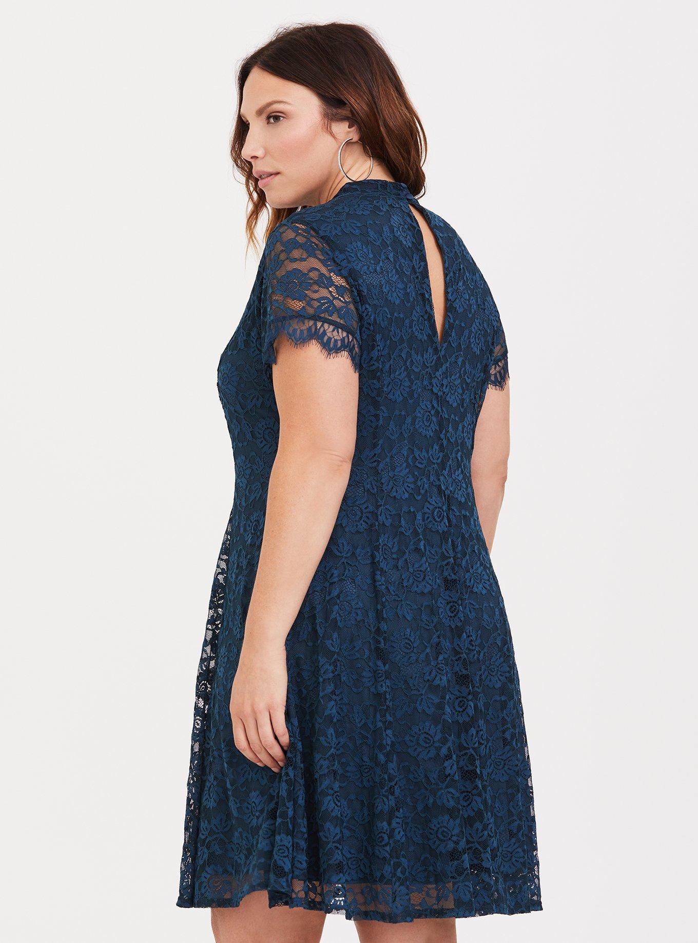 Navy blue shop dress torrid