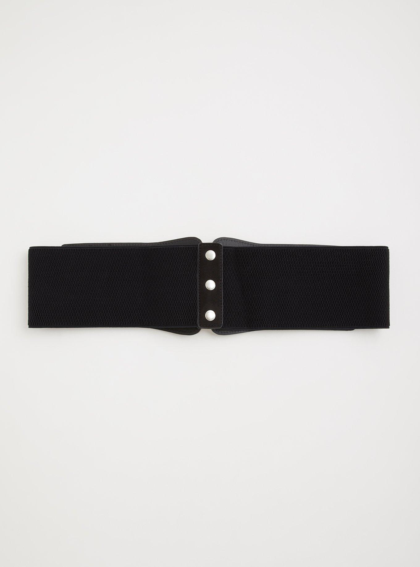 Black Lace Military Multi Black Belt, BLACK, alternate