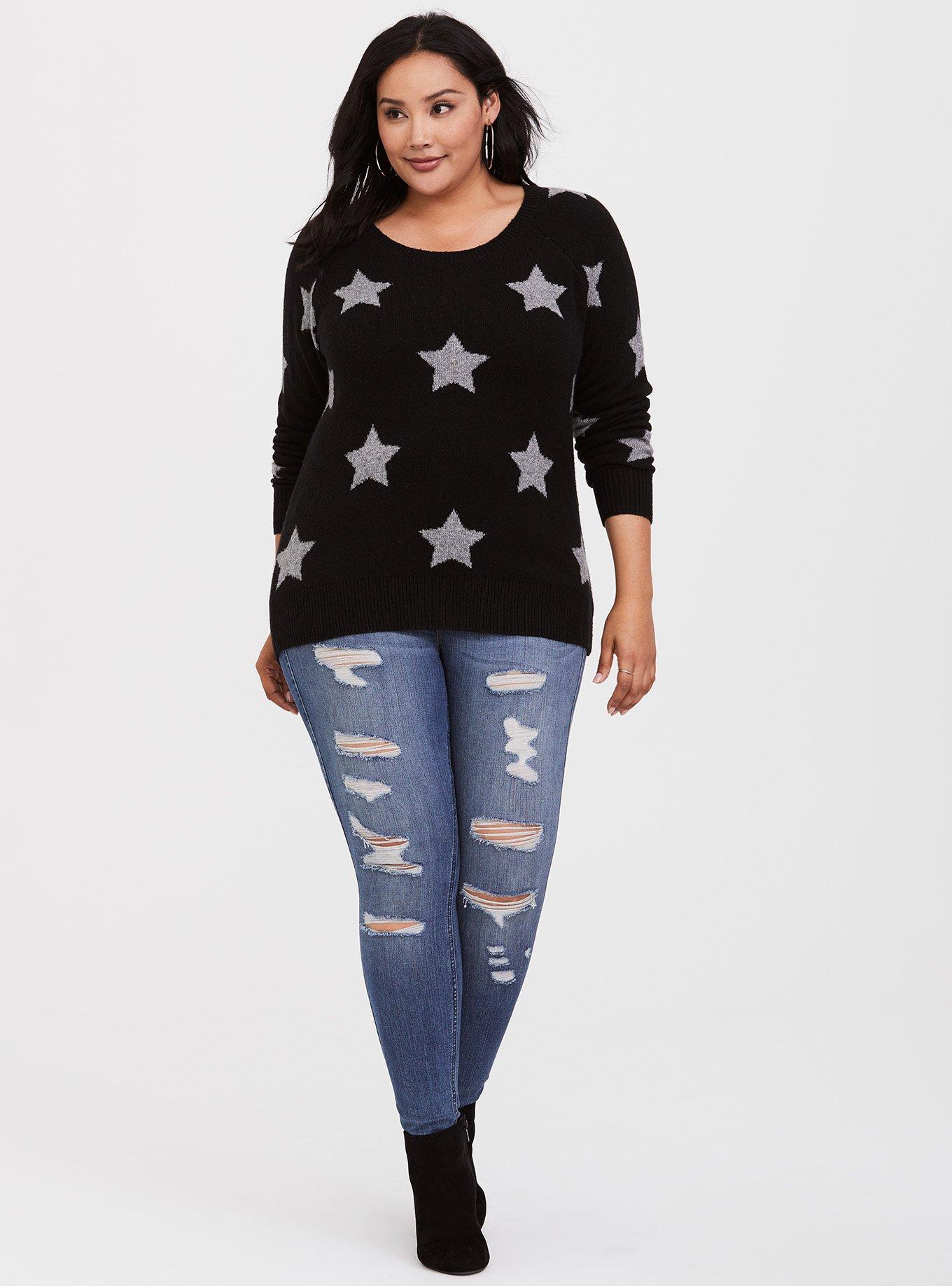 Torrid star outlet sweater