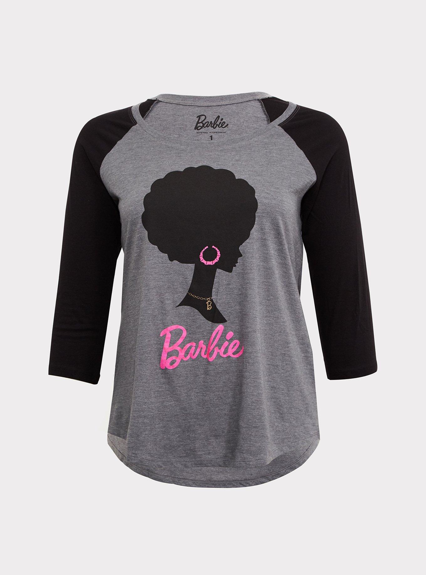Barbie black shirt clearance
