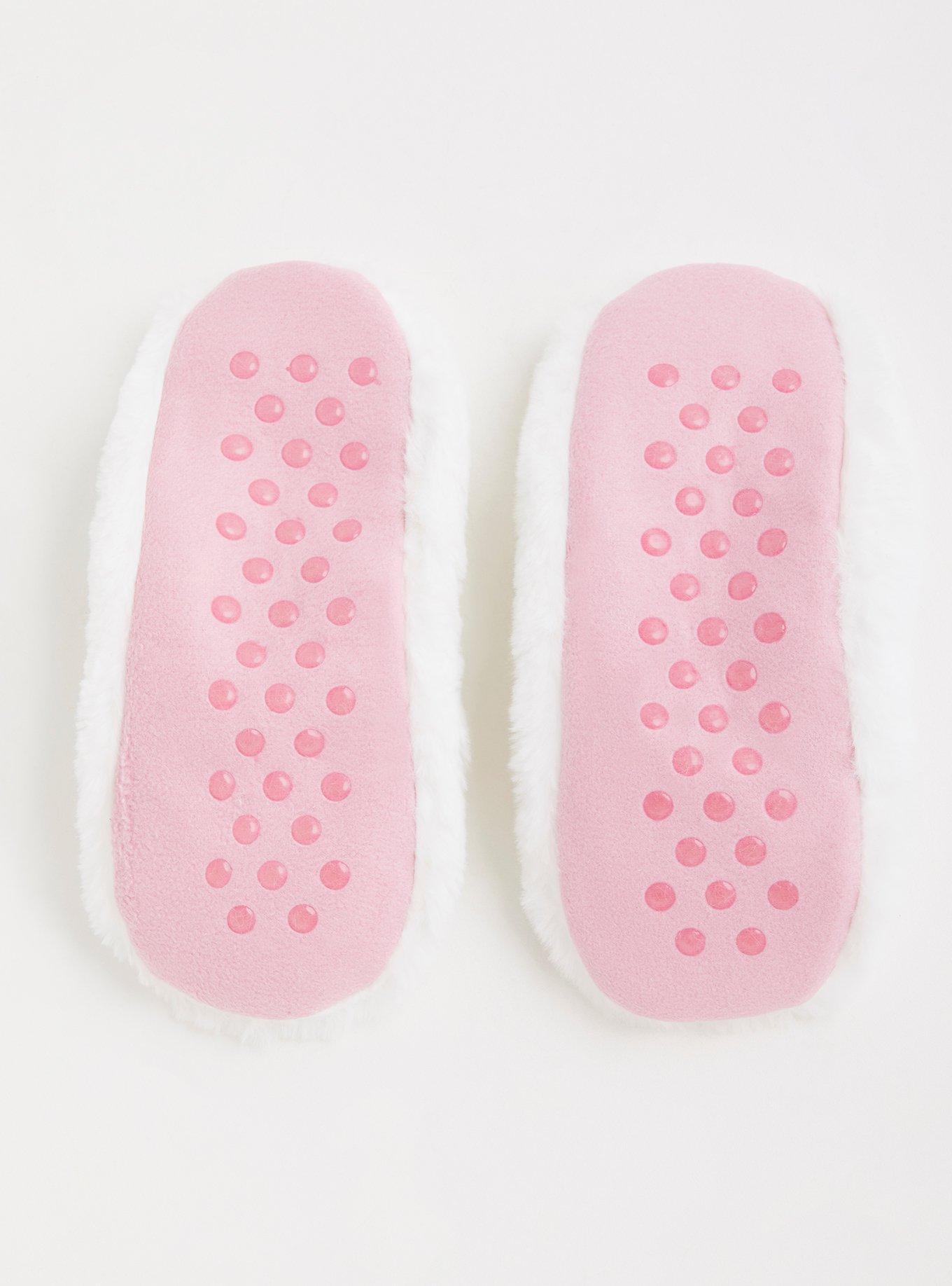 Plus Size Disney Aristocats Marie Slipper Socks, WHITE, alternate