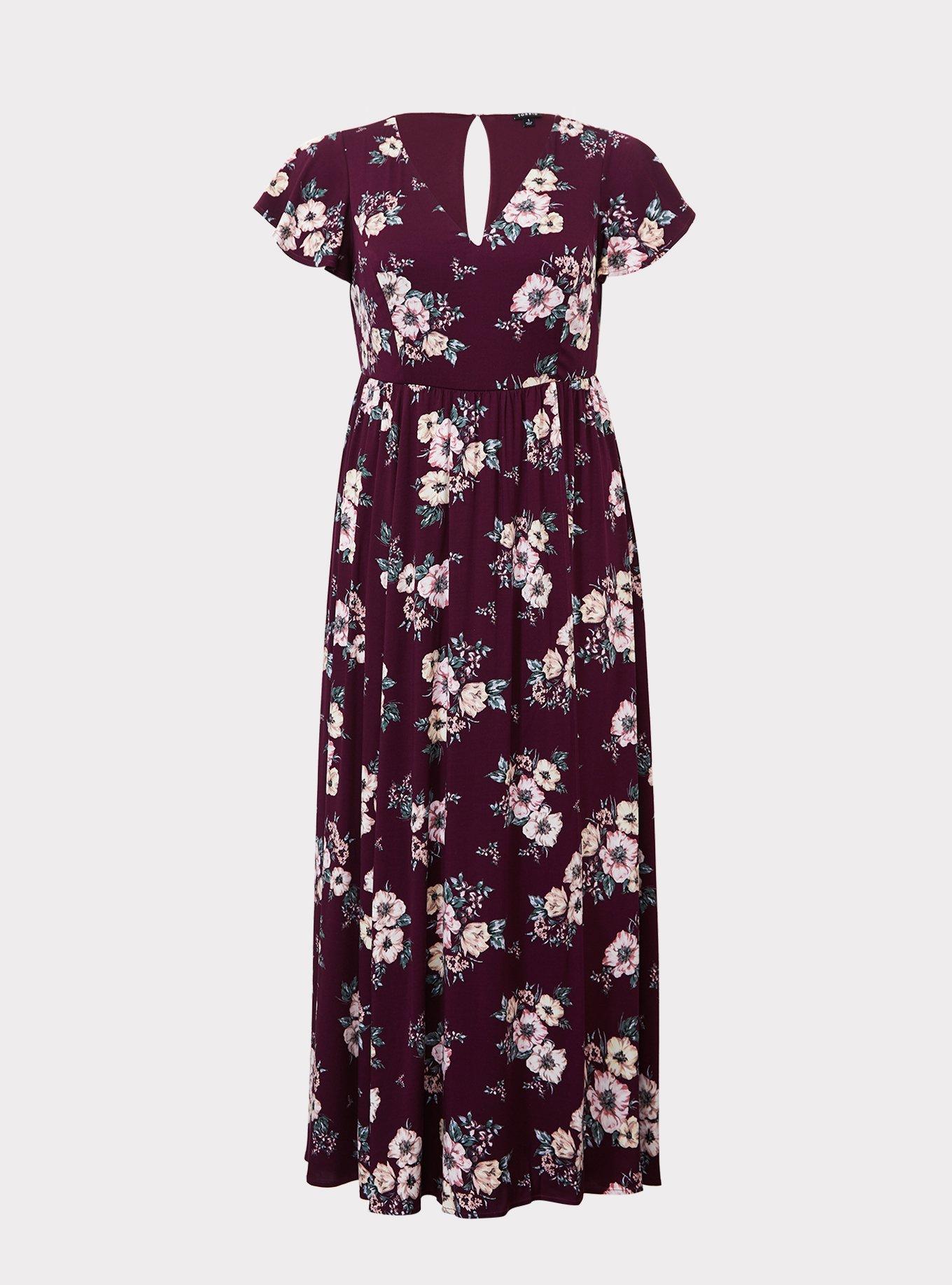 Torrid maroon dress hotsell