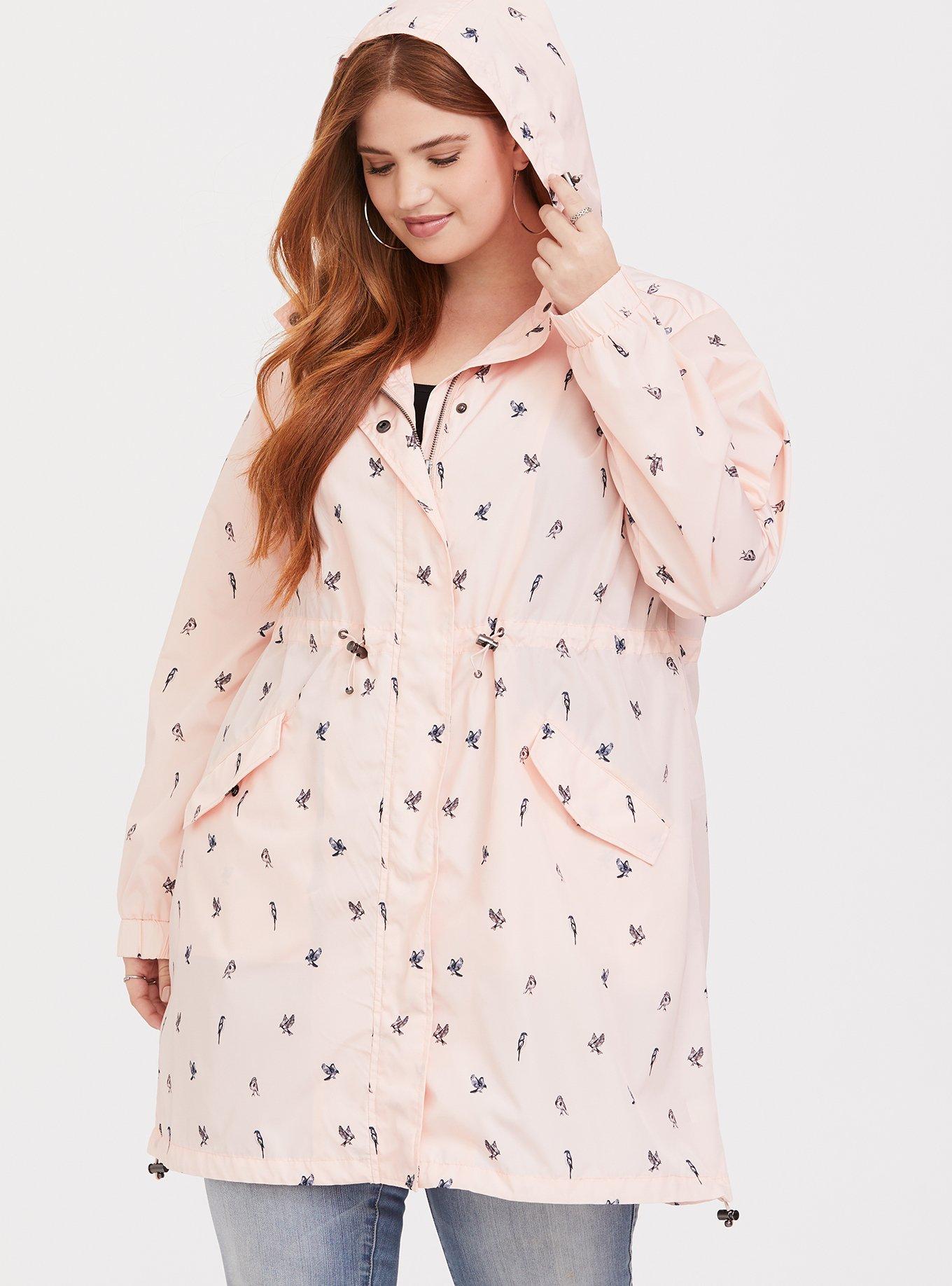 Plus size rain mac best sale