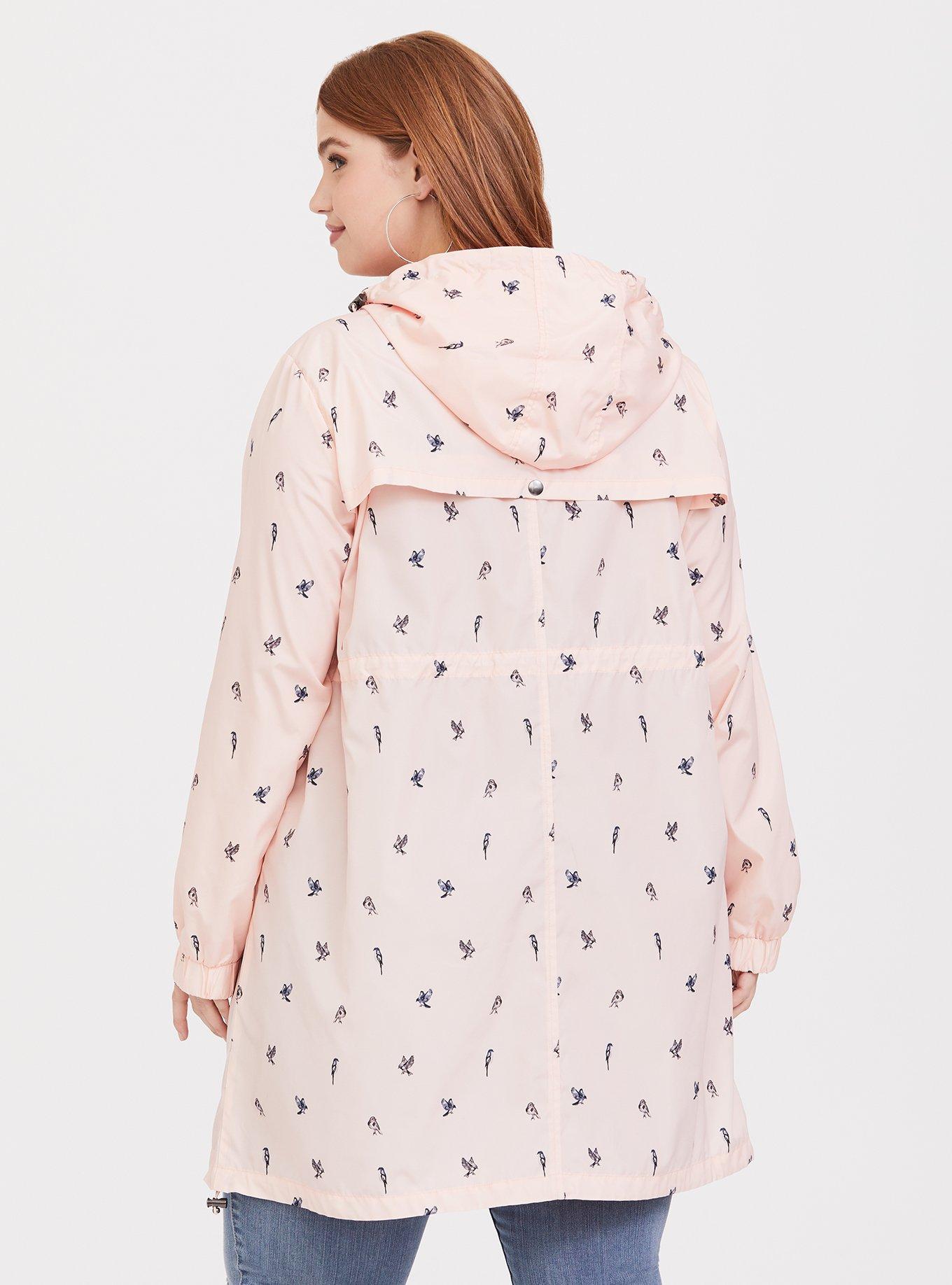 Topshop cheap pink raincoat