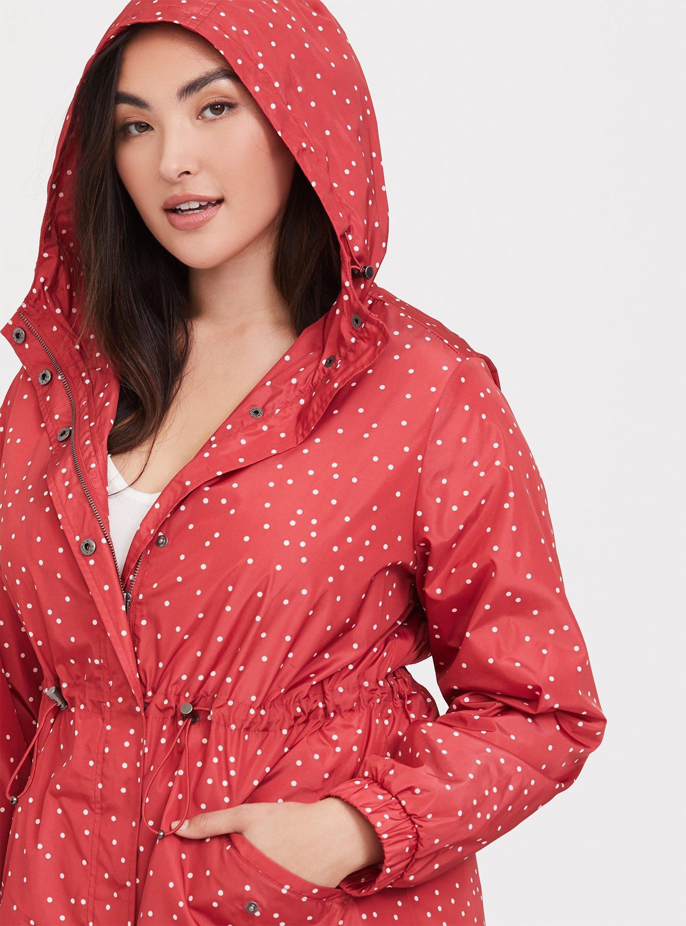 Torrid rain outlet jacket