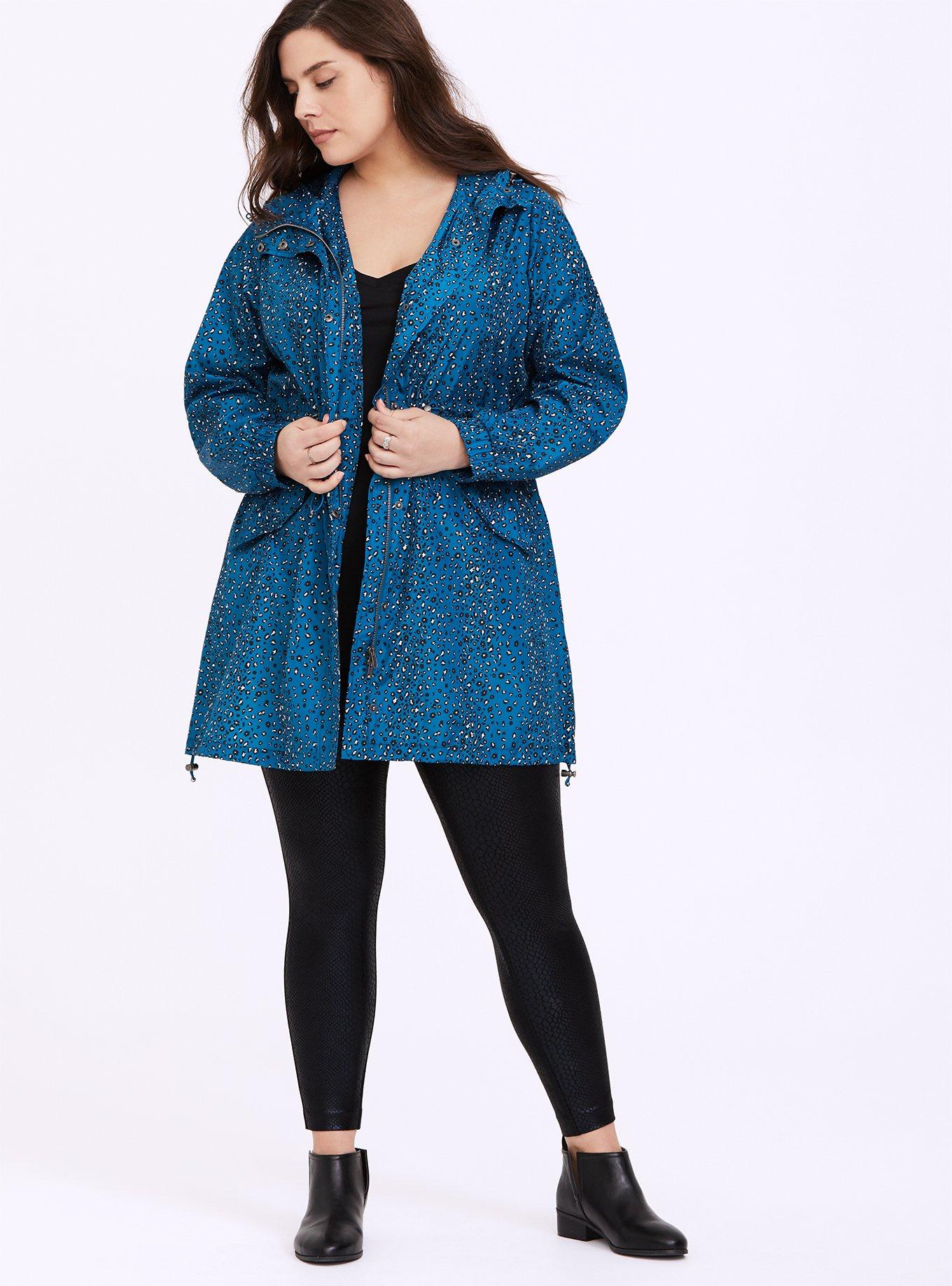 Plus Size Nylon Rain Jacket Torrid