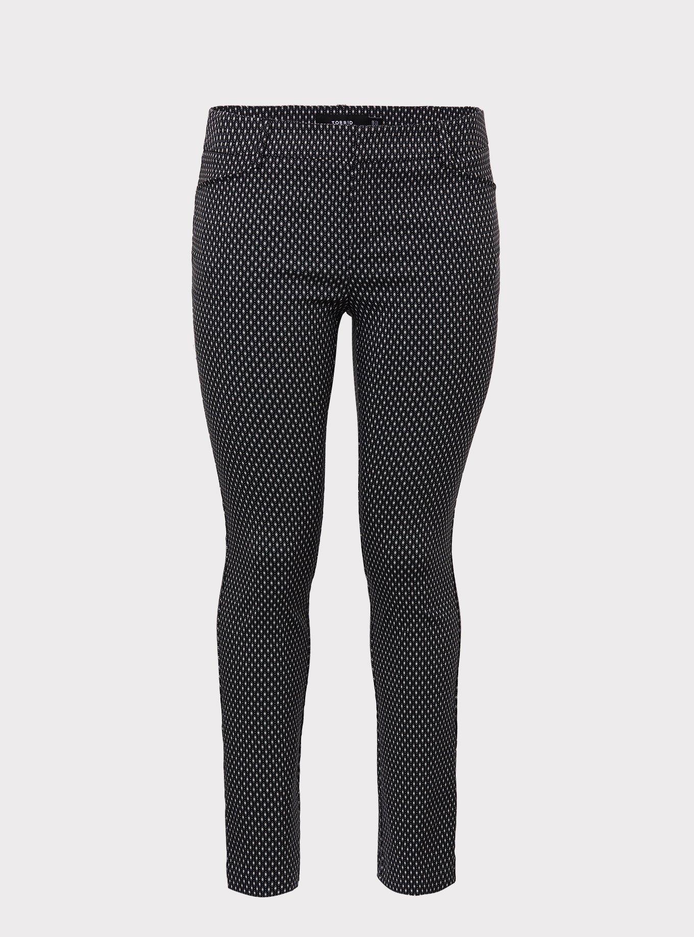 Black and White Modern Millennium Straight Pant, , hi-res