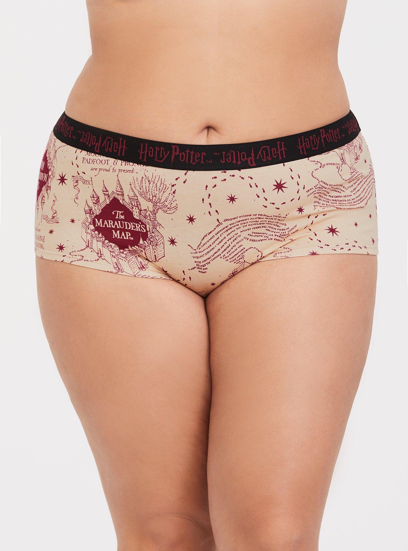 TORRID Harry Potter Cotton Mid Rise Boyshort Panty