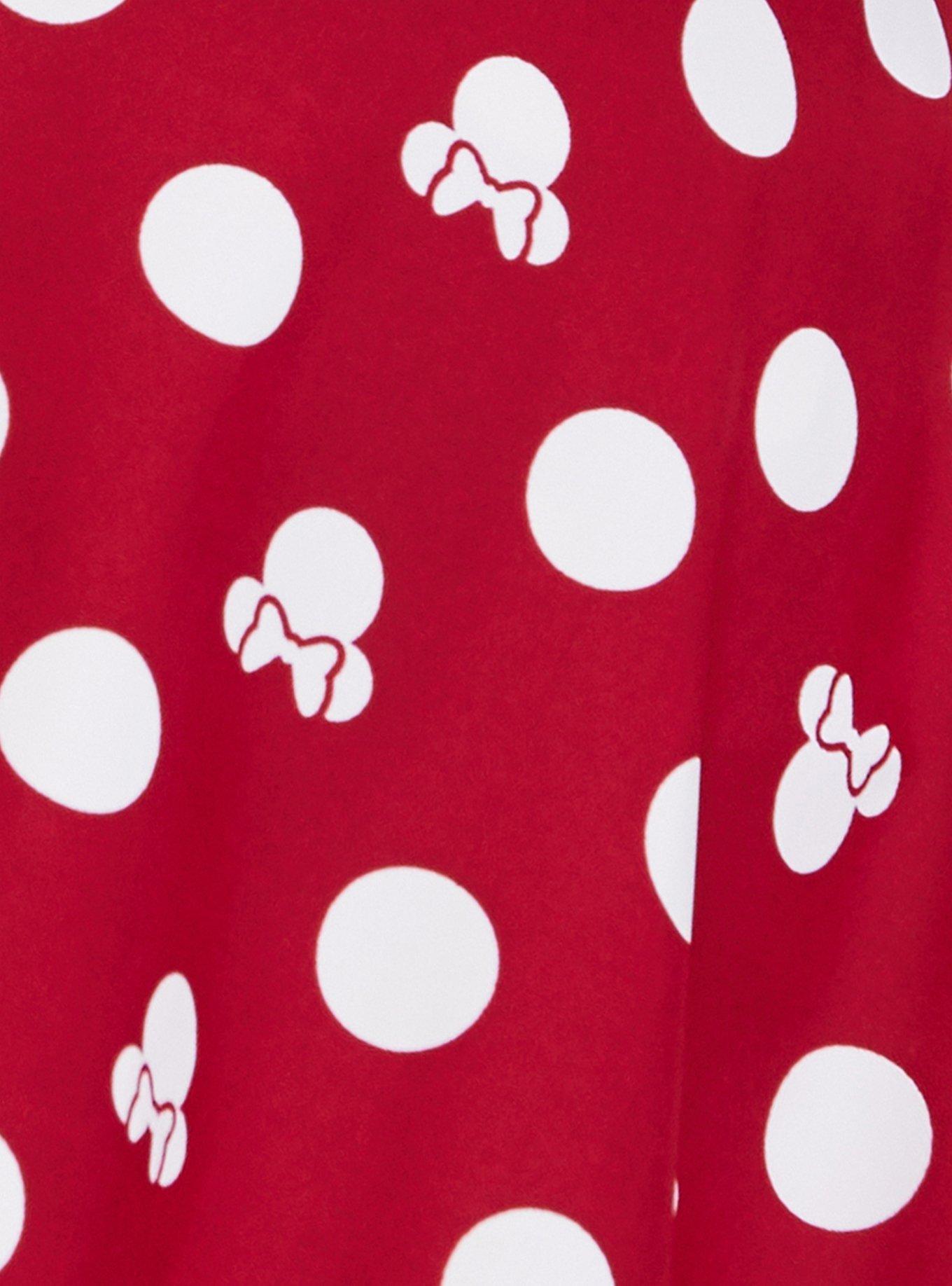 Plus Size - Brief Panty - Disney Minnie Mouse Polka Dot Red - Torrid