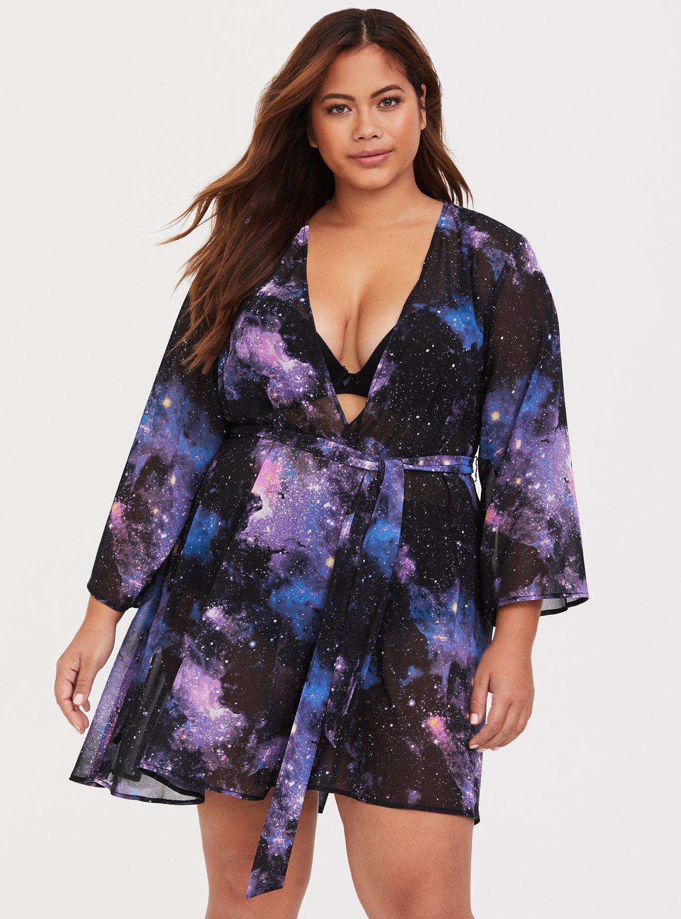 TORRID galaxy factory maxi dress