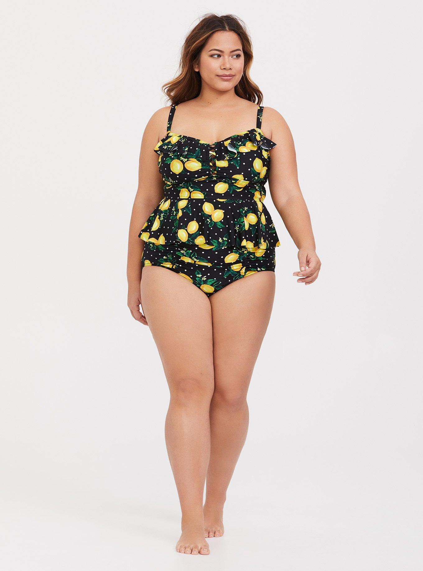 Torrid lemon sale swimsuit