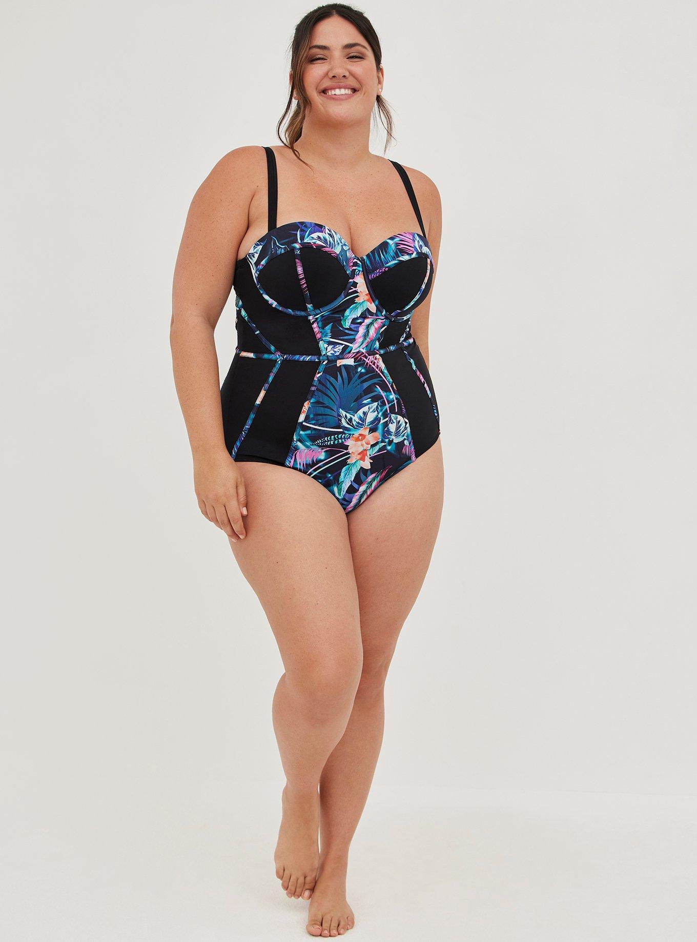 Torrid bathing hot sale suits clearance