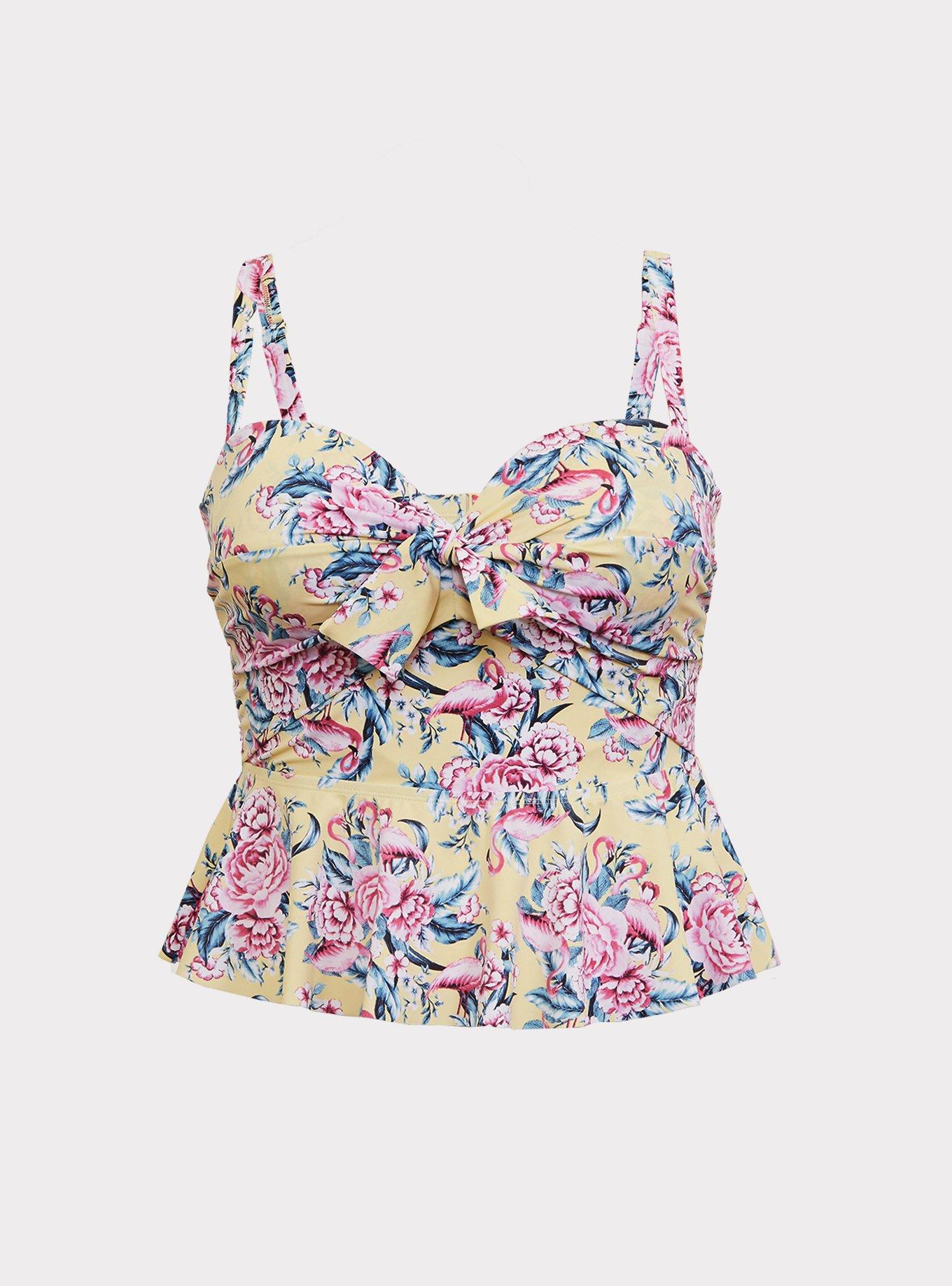 Torrid 2025 flamingo swimsuit