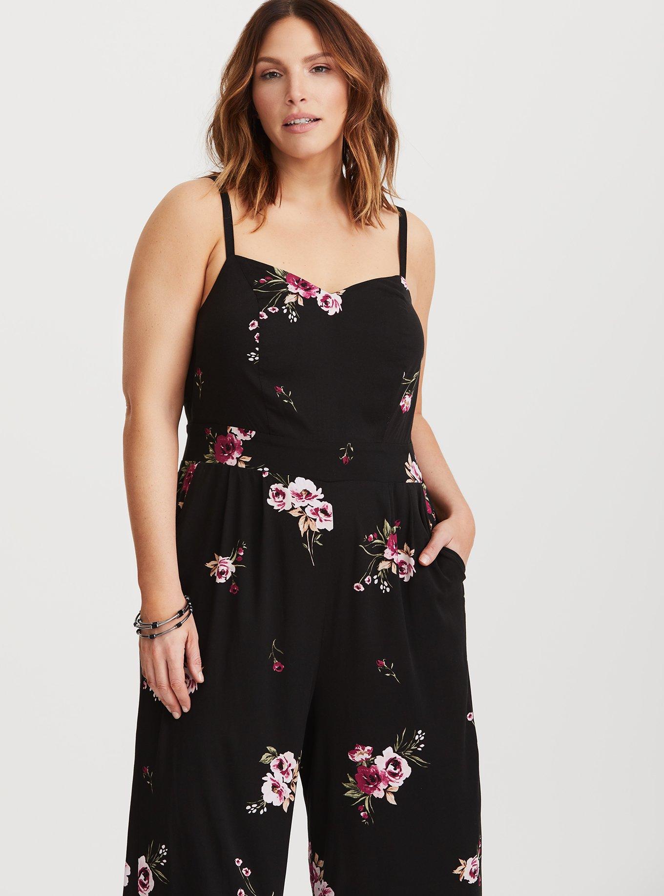 Torrid wide store leg jumpsuit