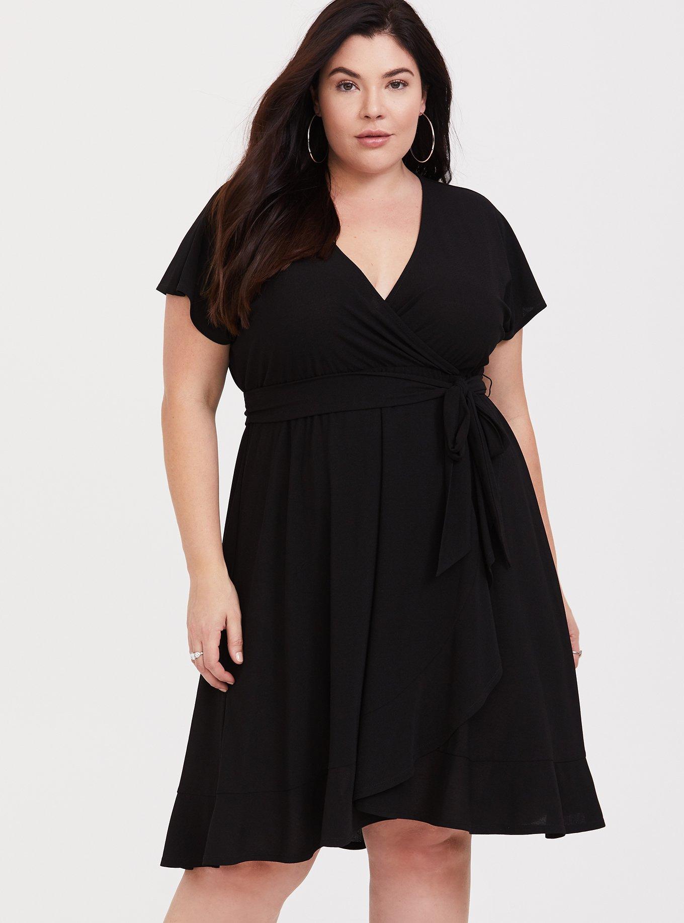 Torrid store black dress