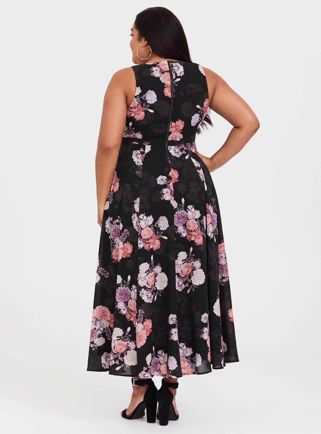 Torrid floral shop maxi dress