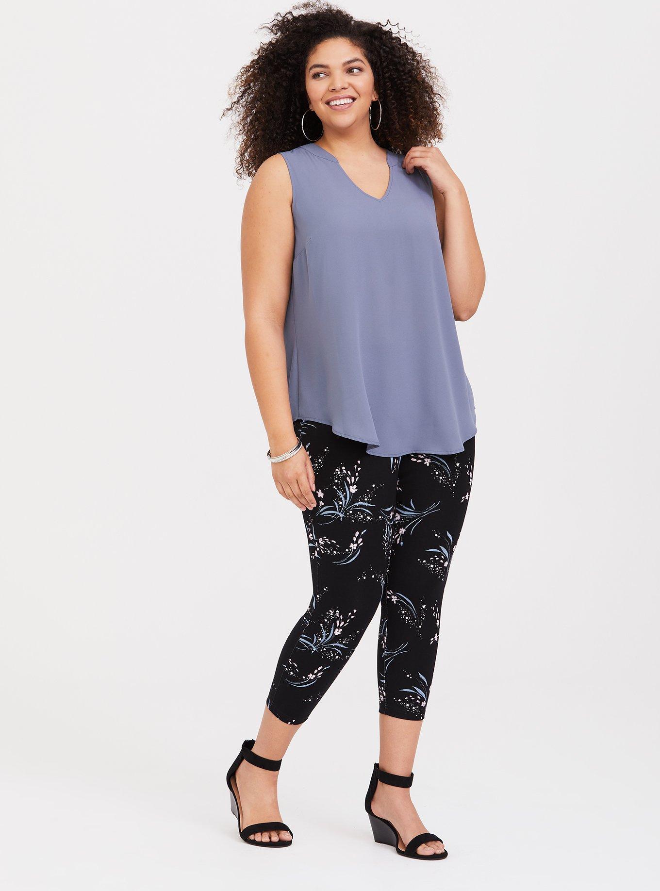 Plus Size - Studio Ponte Slim Fix Pixie Pant - Black - Torrid