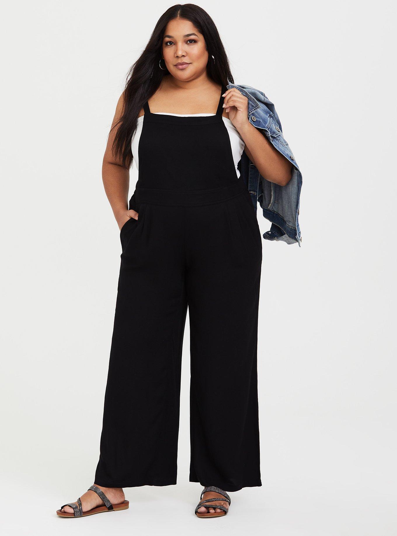 Plus size overall jumper best sale