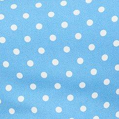 Wide Leg Stretch Crepe Jumper, BLISSFUL BLUE DOT, swatch
