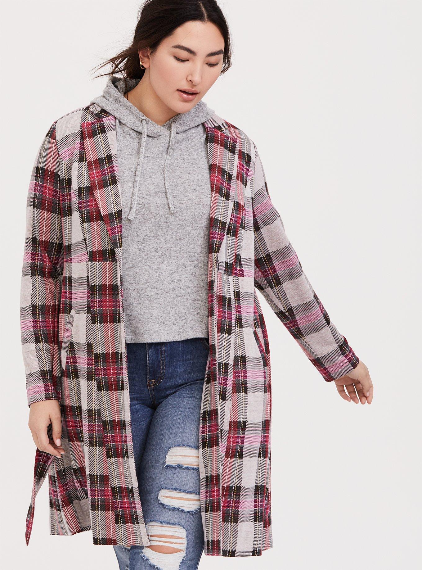 torrid plaid jacket