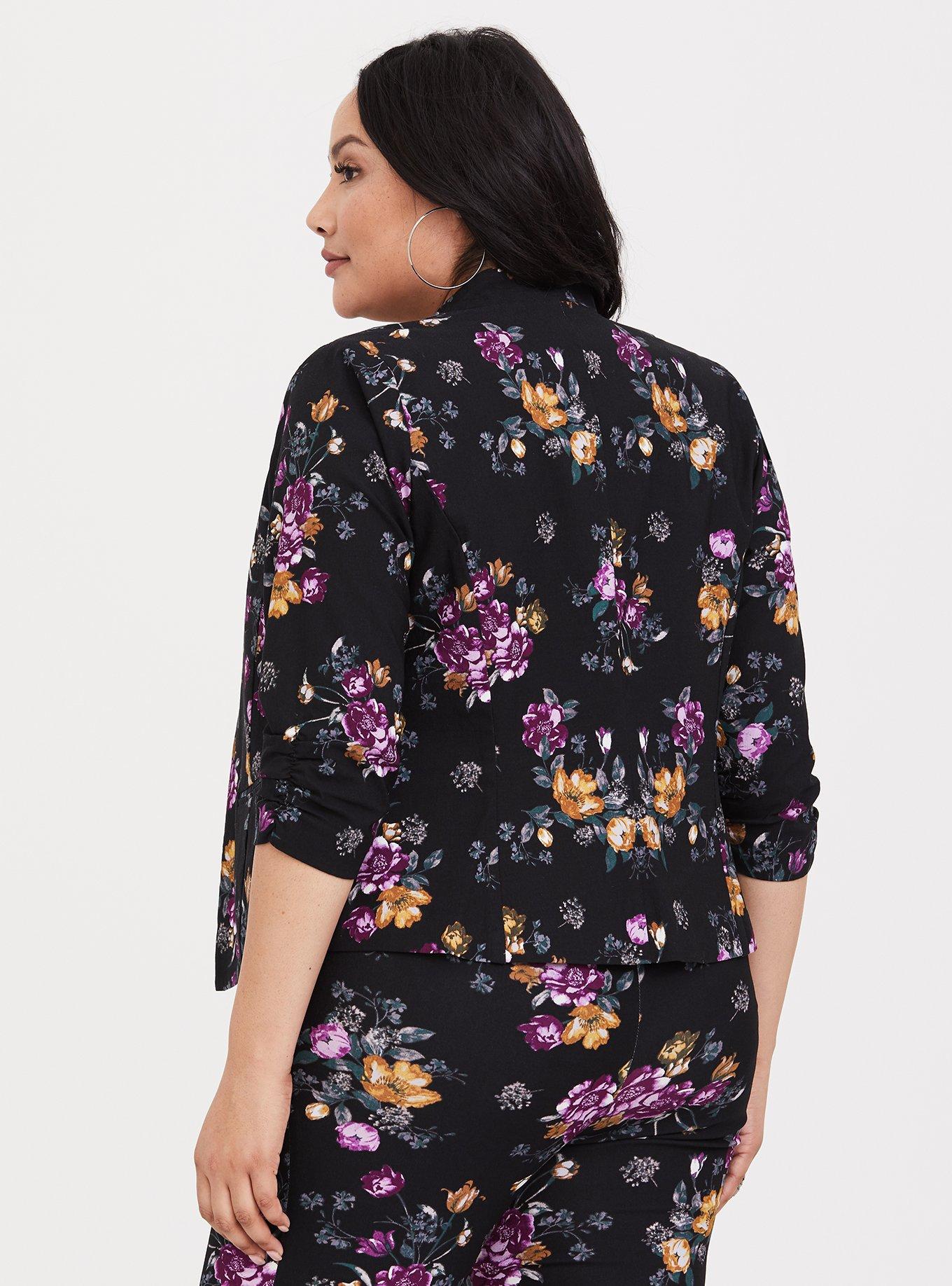 Torrid floral clearance jacket