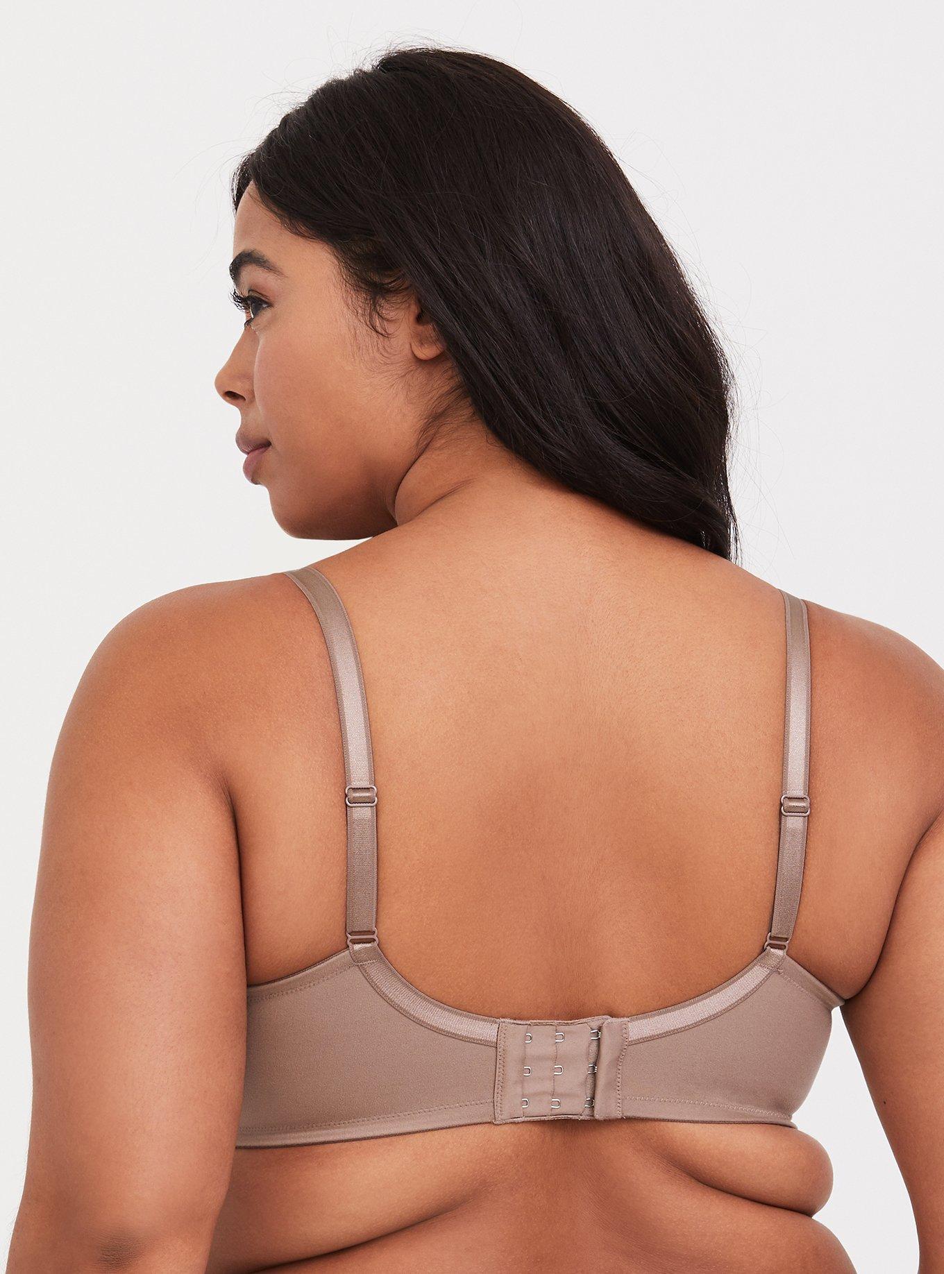 Torrid Curve Body&trade; Taupe Lightly Lined T-Shirt Bra, TAUPE, alternate