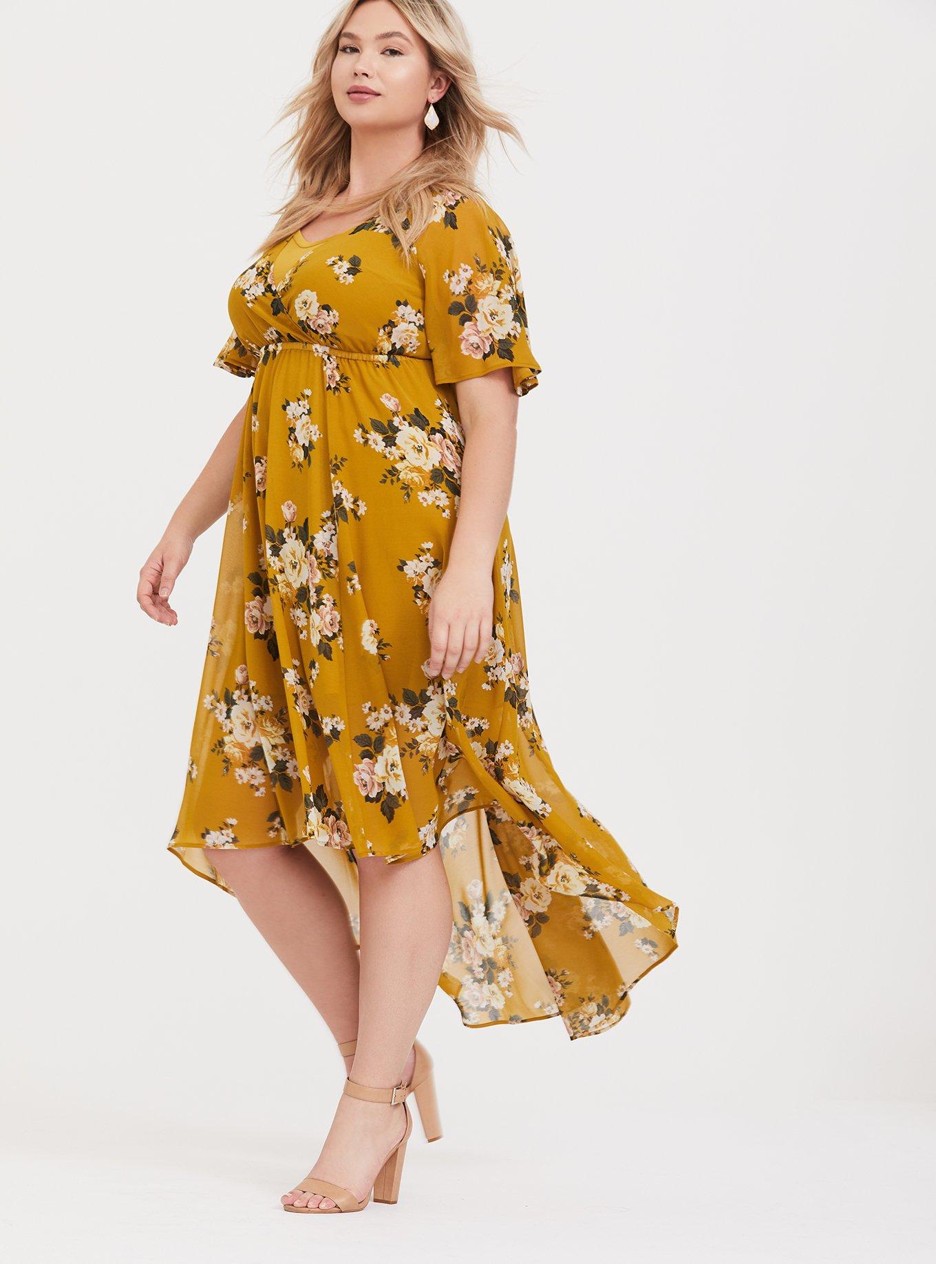 white christmas dresses Ella Silk Chiffon Maxi Dress XLarge / As Shown main image 0