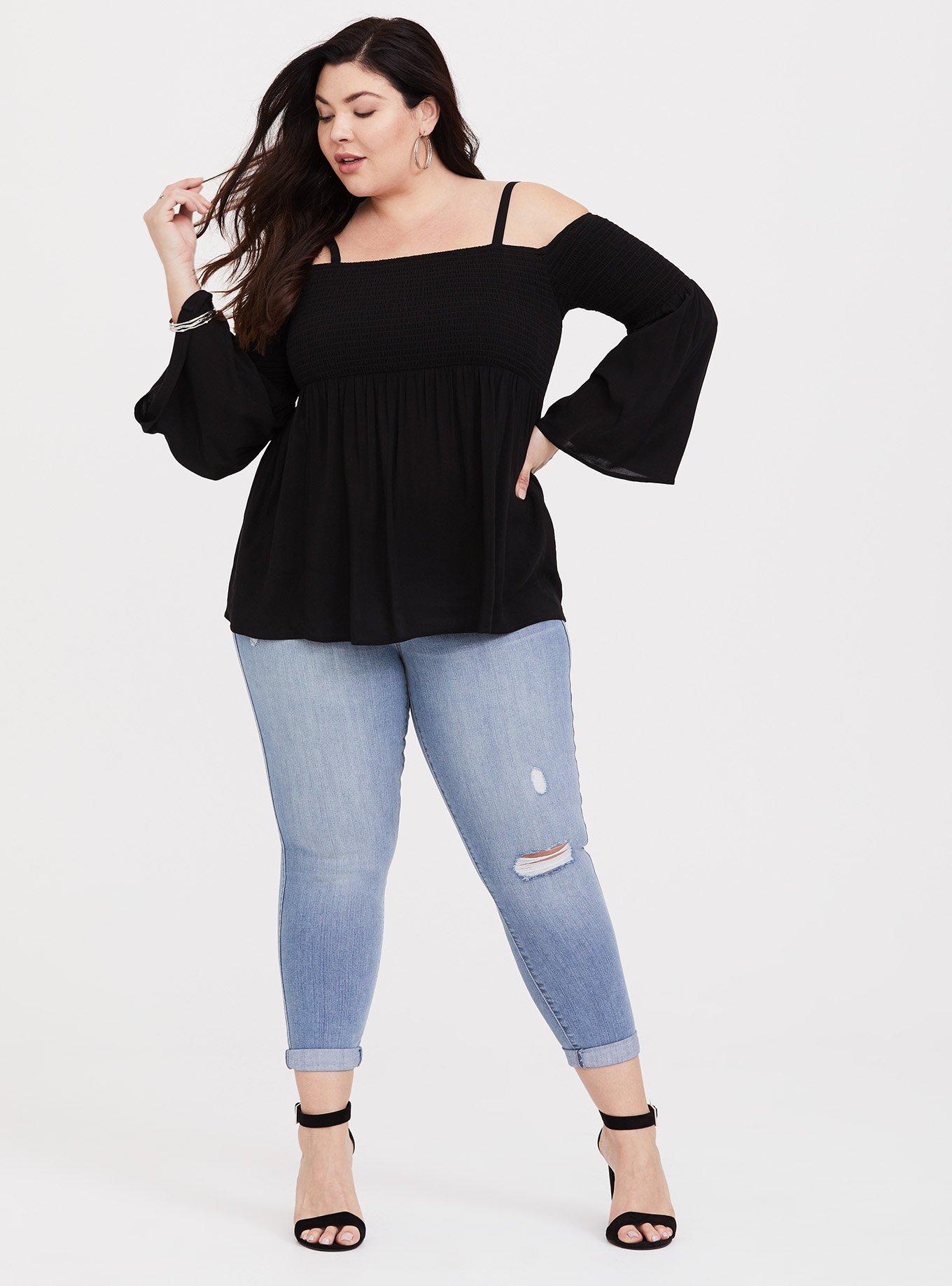 Torrid off 2025 shoulder top