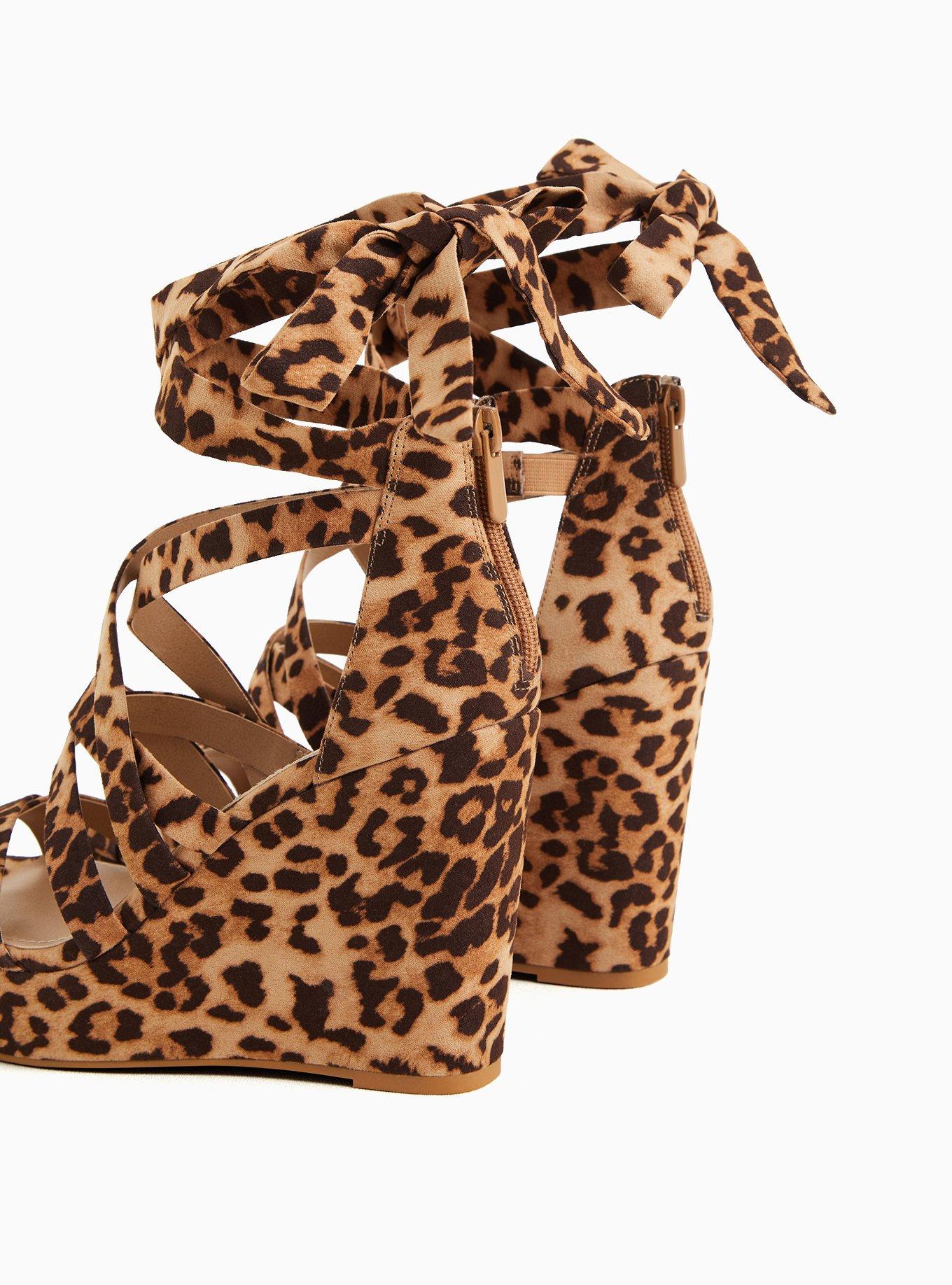 Plus Size Strappy Wrap Platform Wedge (WW) Torrid