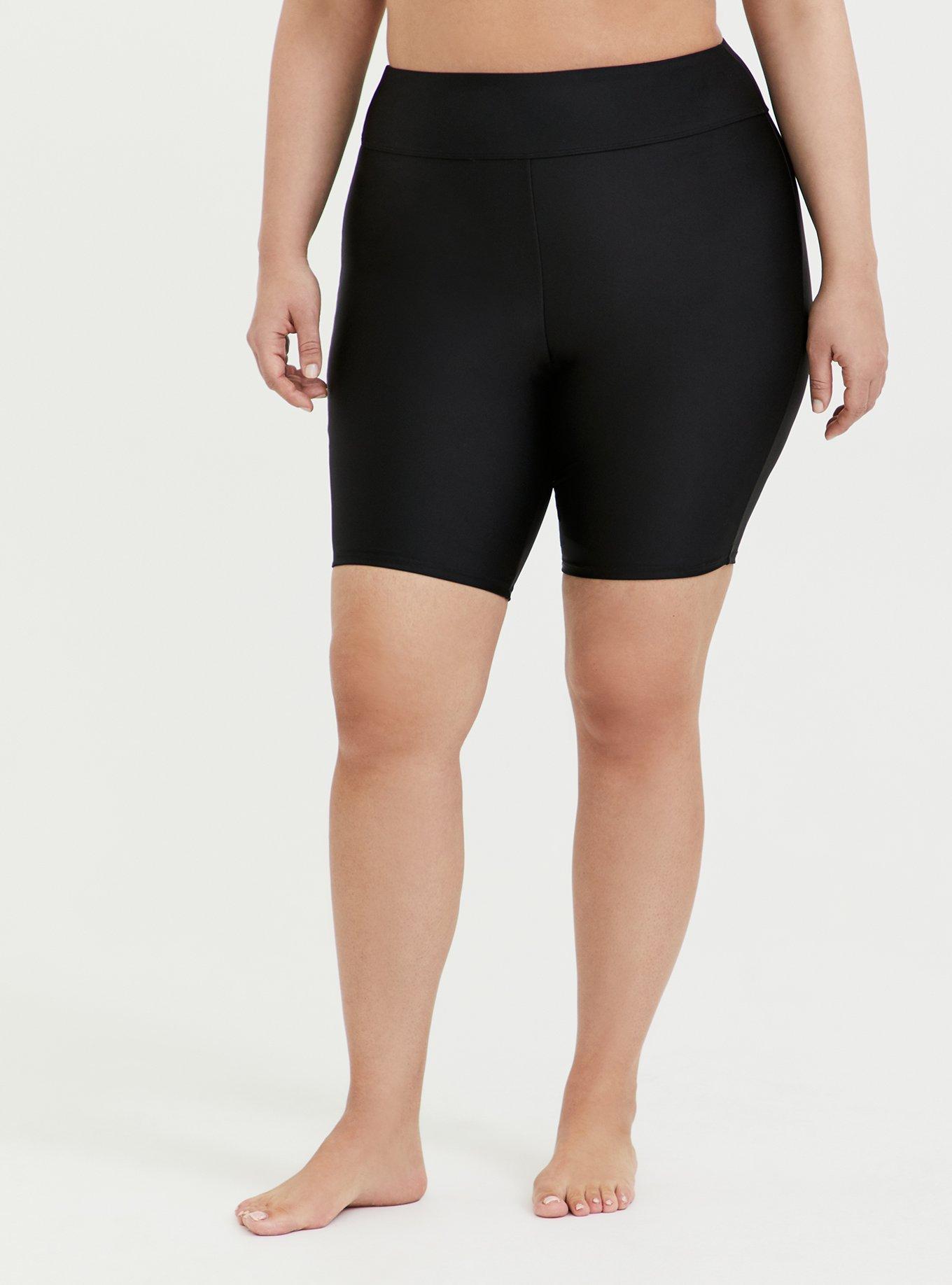 Plus Size - High-Rise 9 Inch Swim Bike Short - Torrid