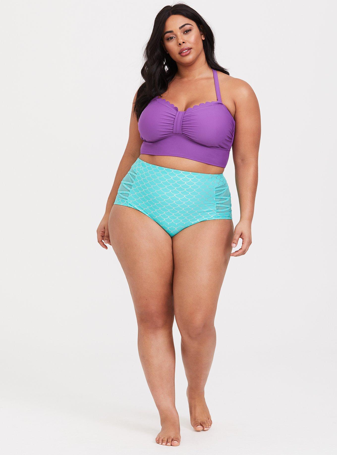 Plus Size - Her Universe Disney The Little Mermaid Ariel Purple