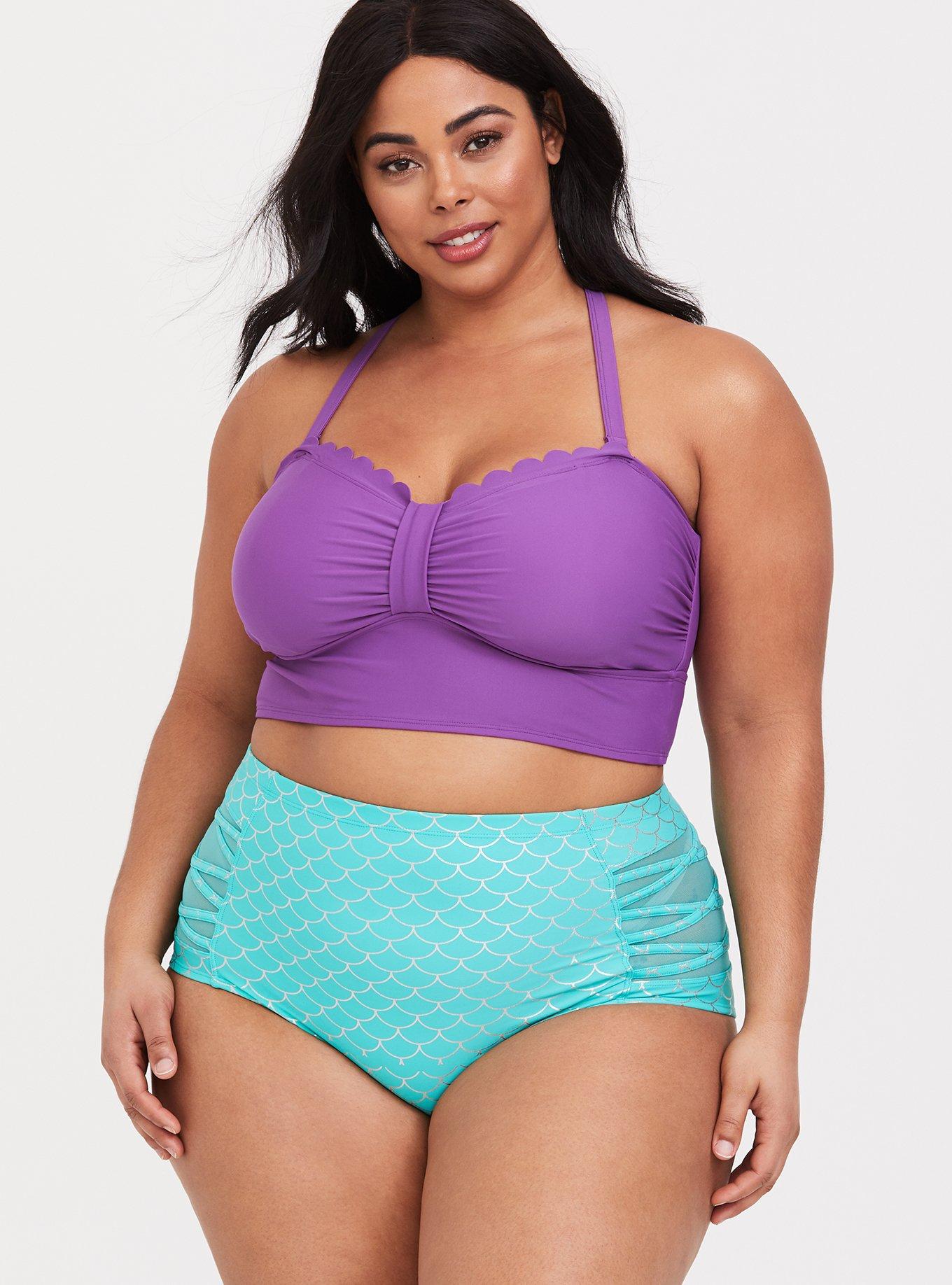 Her Universe Disney The Little Mermaid Mesh Shell Cami Plus Size