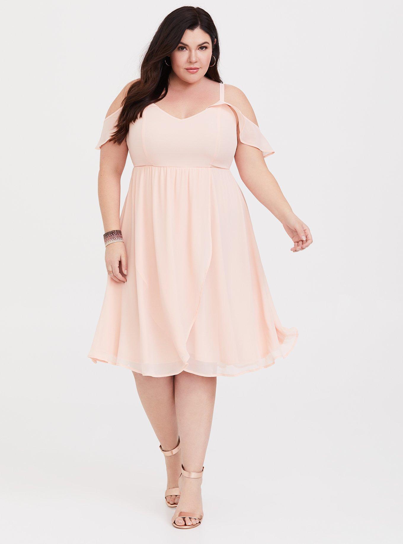 Torrid chiffon dress top