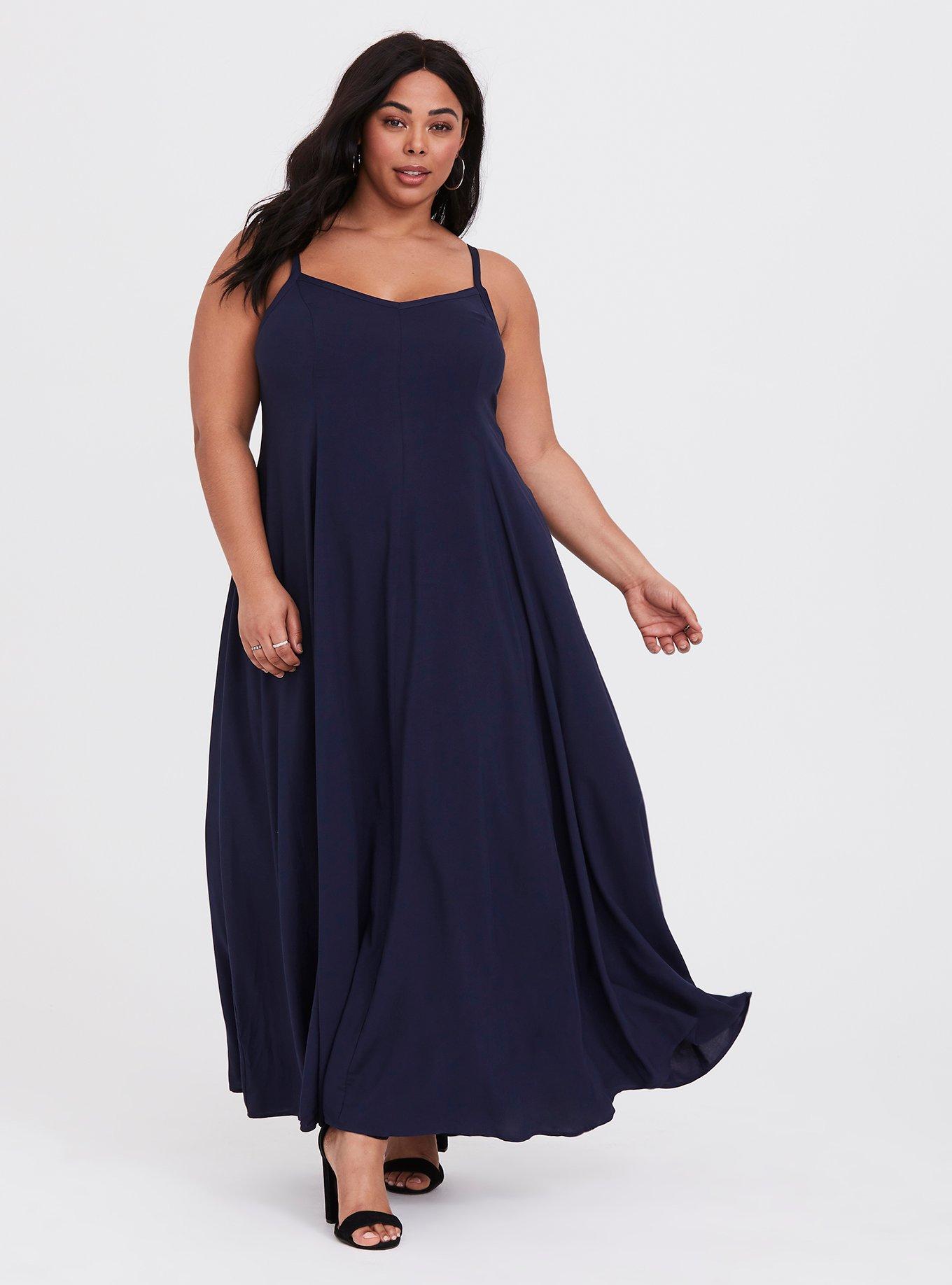 Torrid on sale navy dress