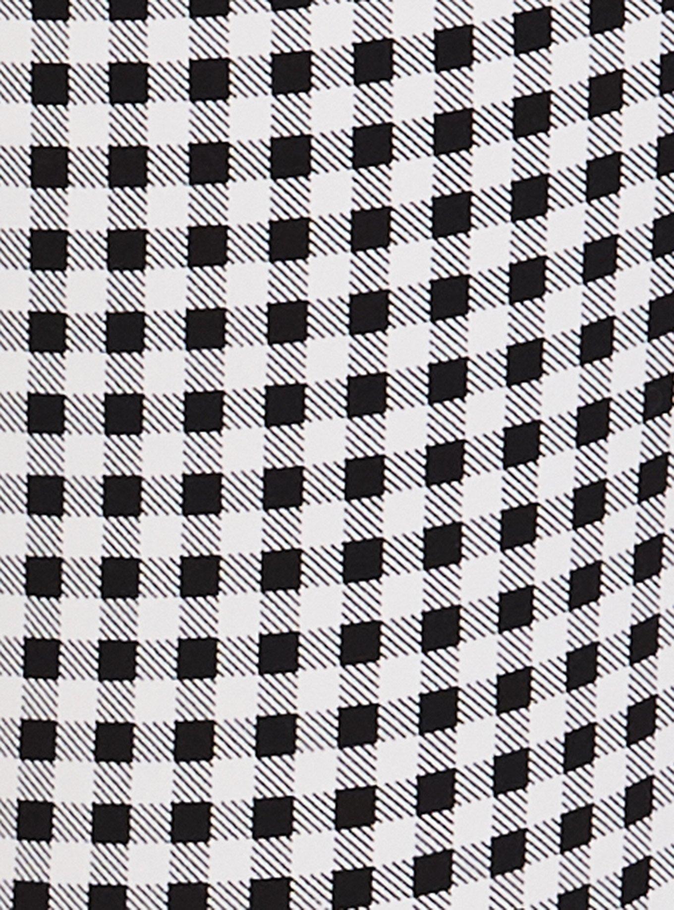 Plus Size Gingham Tie-Front Trouser, MINI GINGHAM, alternate