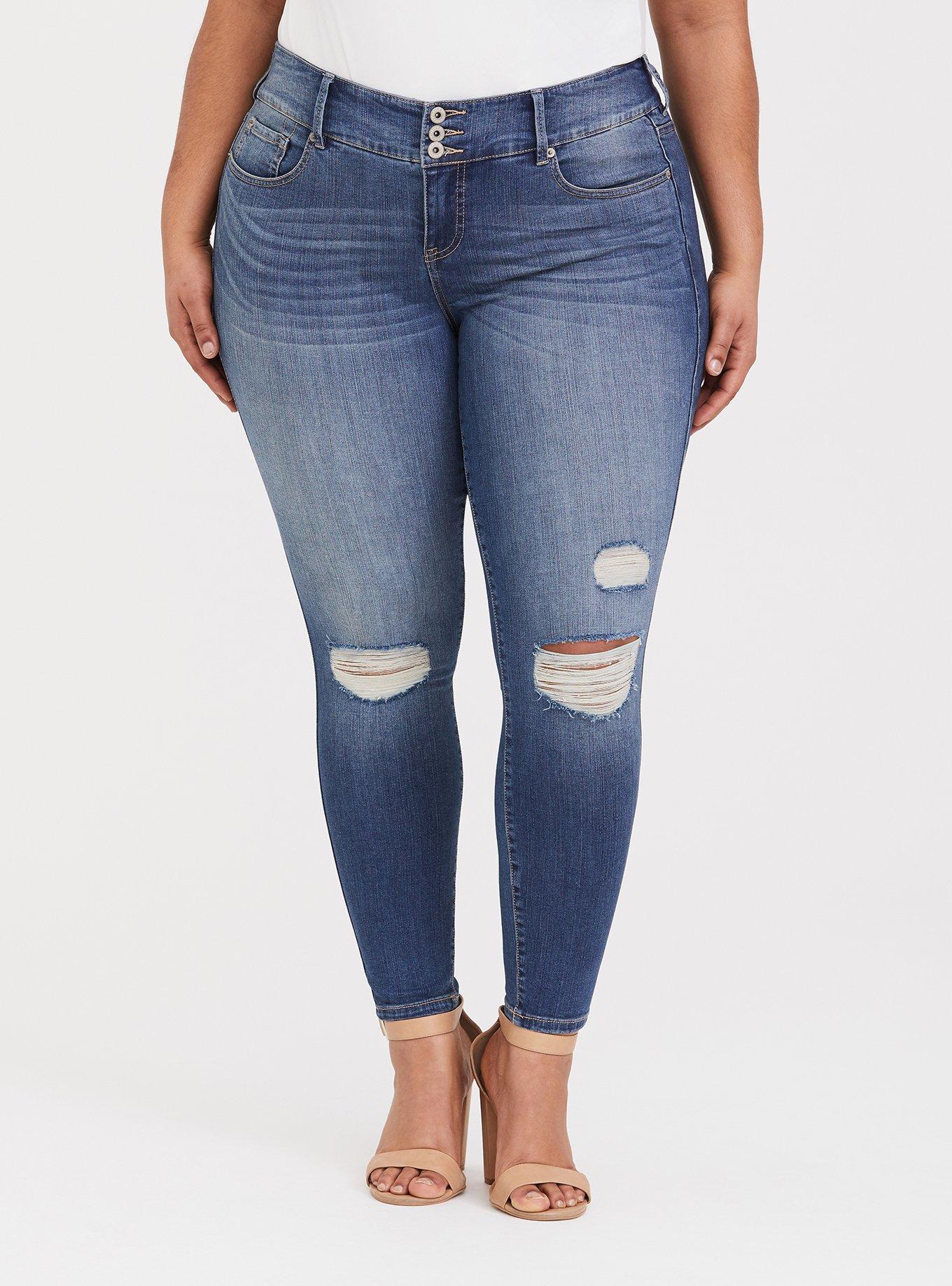 Plus Size - Jegging Skinny Premium Stretch High-Rise Jean - Torrid