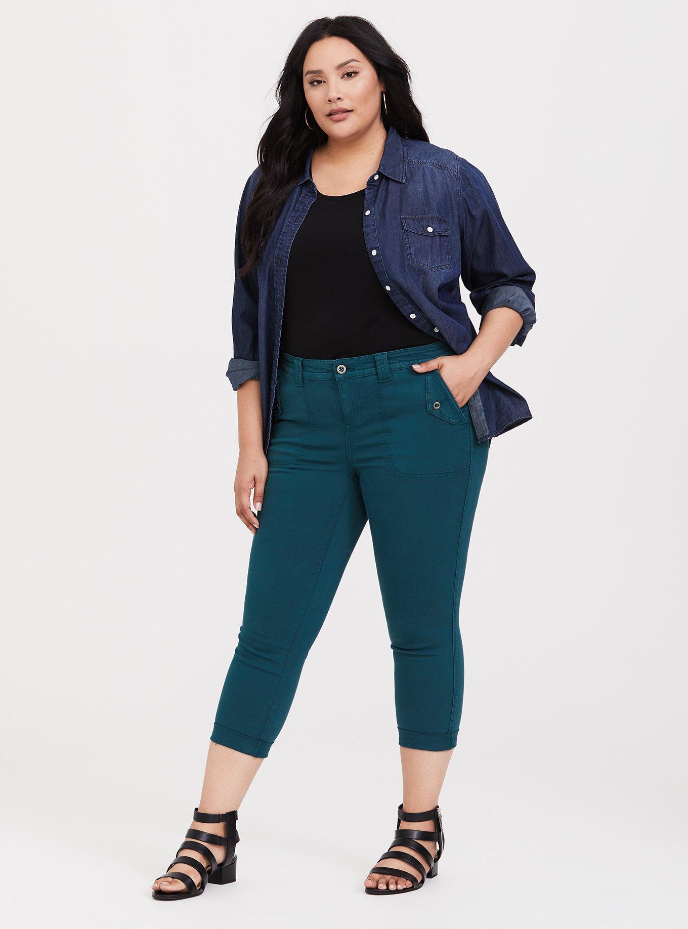 Tinsley Twill Crop Pants main image 0