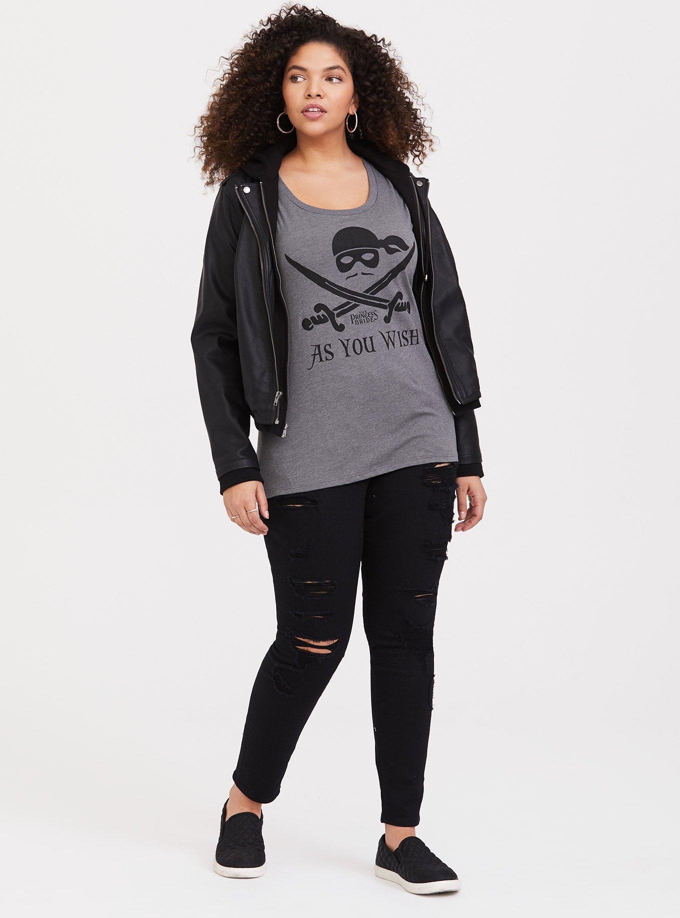 Princess Bride Dark Grey Classic Fit Crew Tee, MEDIUM HEATHER GREY, alternate