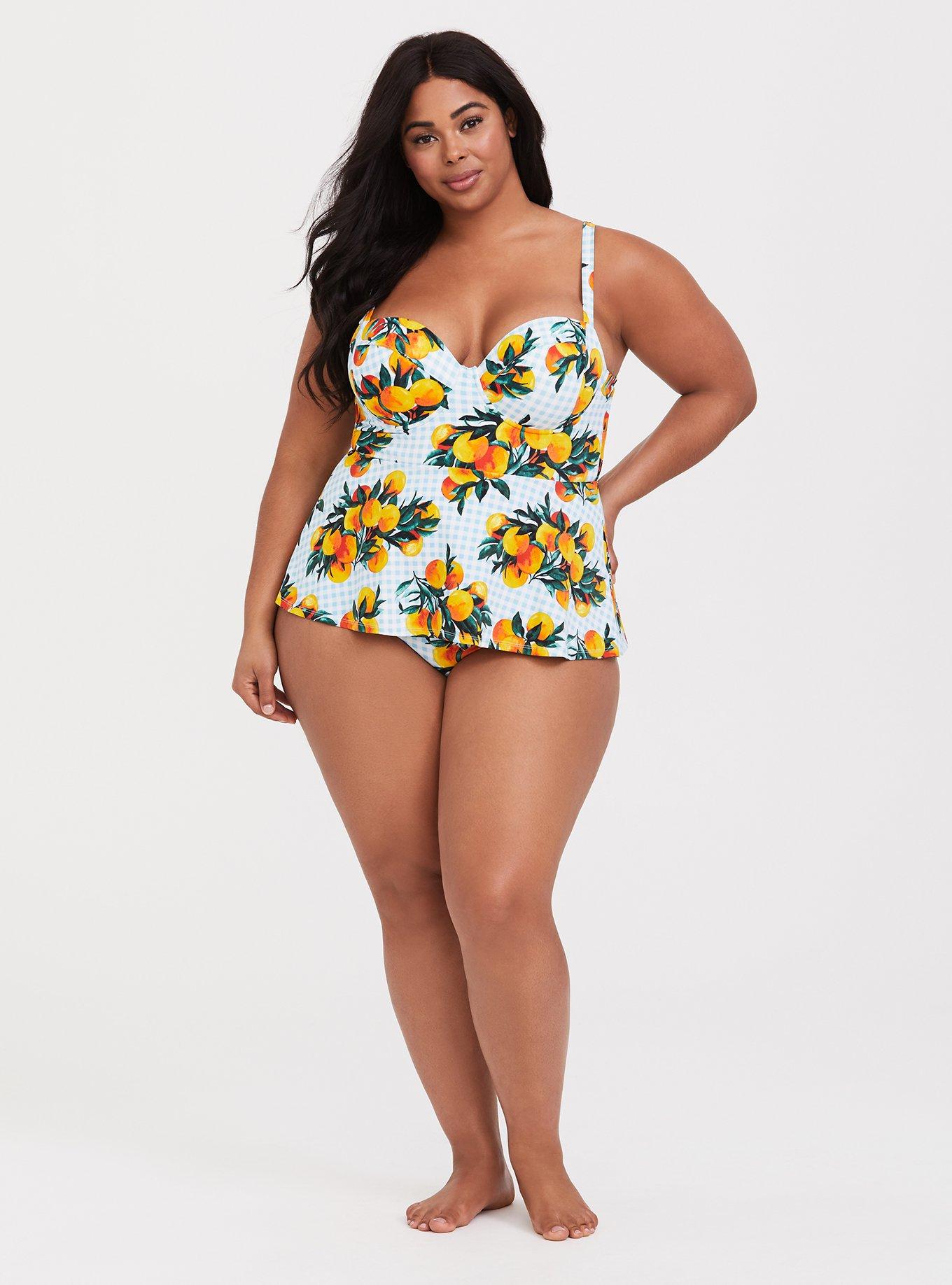 Torrid yellow hot sale swimsuit