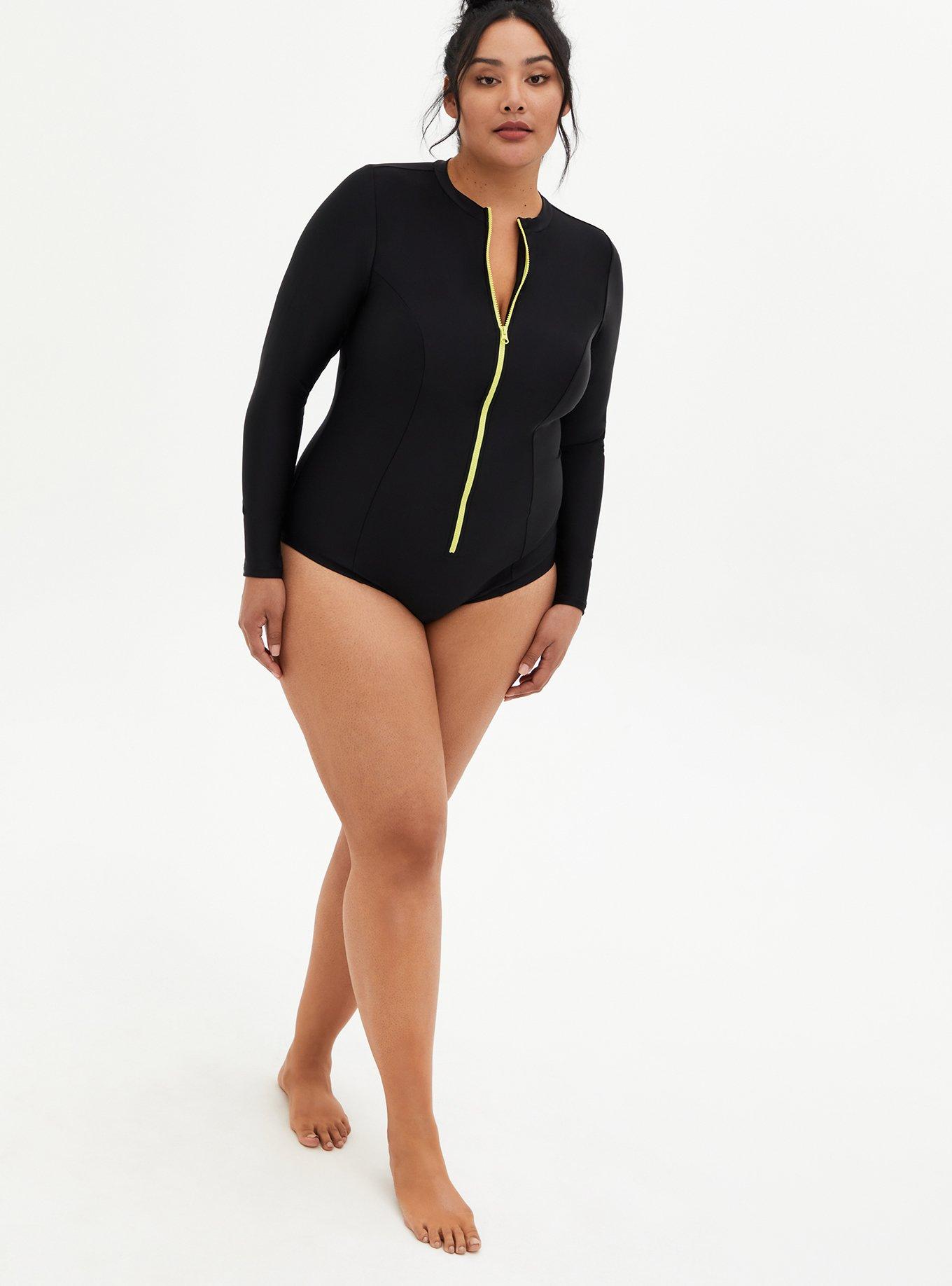 Torrid long sleeve store swimsuit