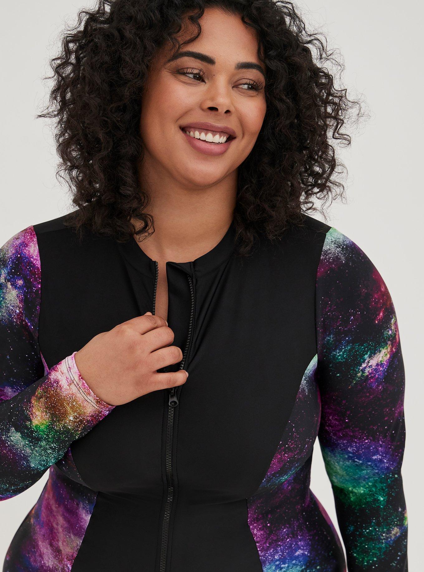 Torrid long 2024 sleeve swimsuit