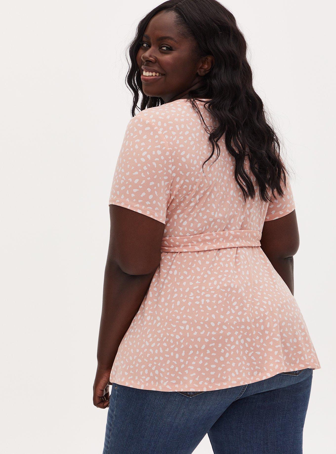 SYMMETRY PEPLUM SWEAT TOP