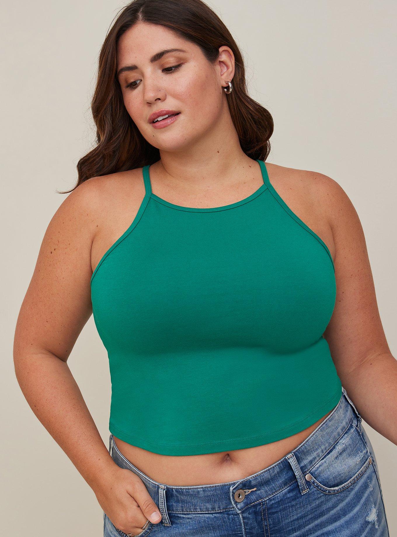 Plus Size - Lace Corset Crop Top - Torrid