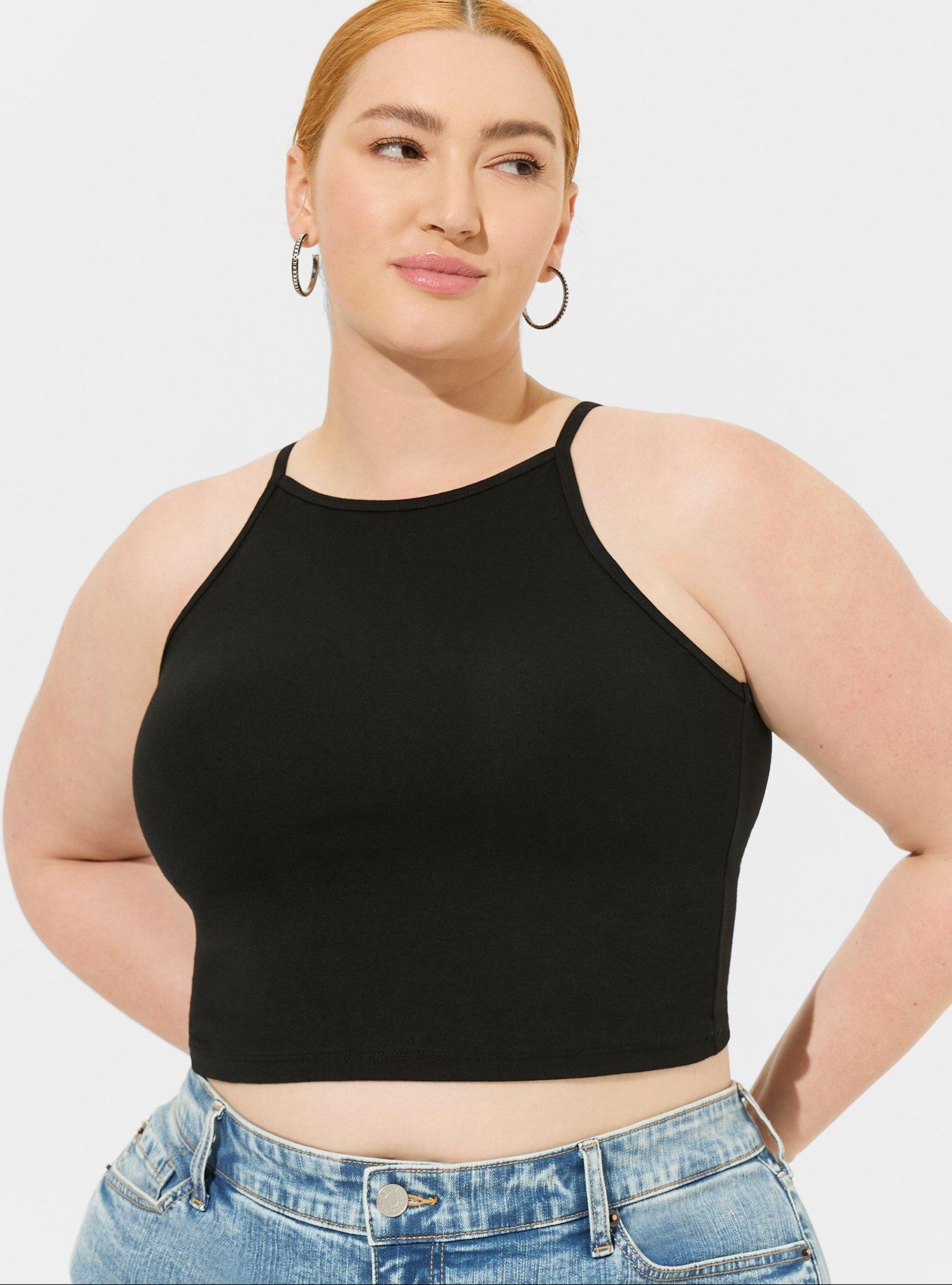 Plus Size - Lace Corset Crop Top - Torrid