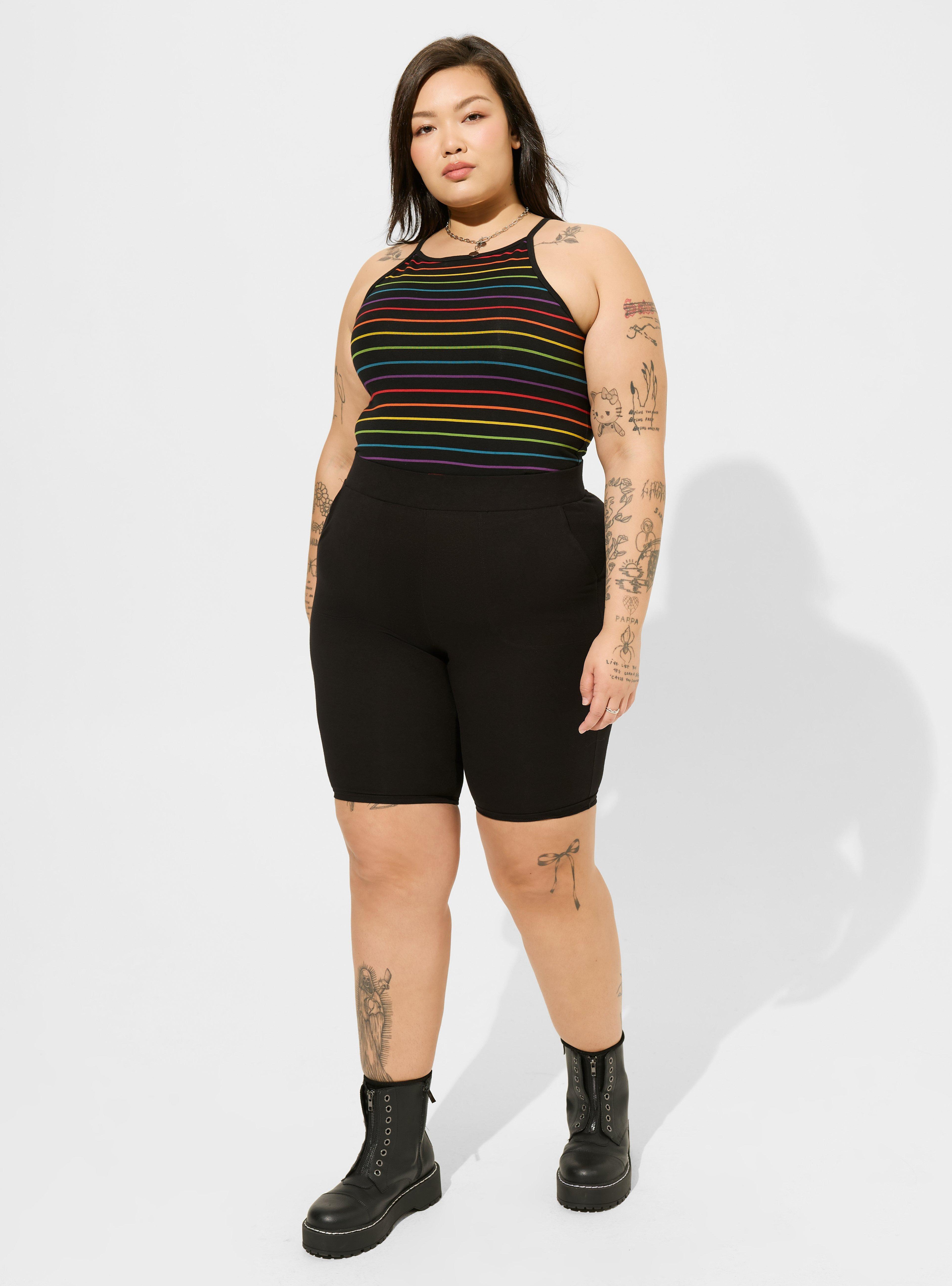 Plus Size - Foxy High Neck Crop Top - Torrid