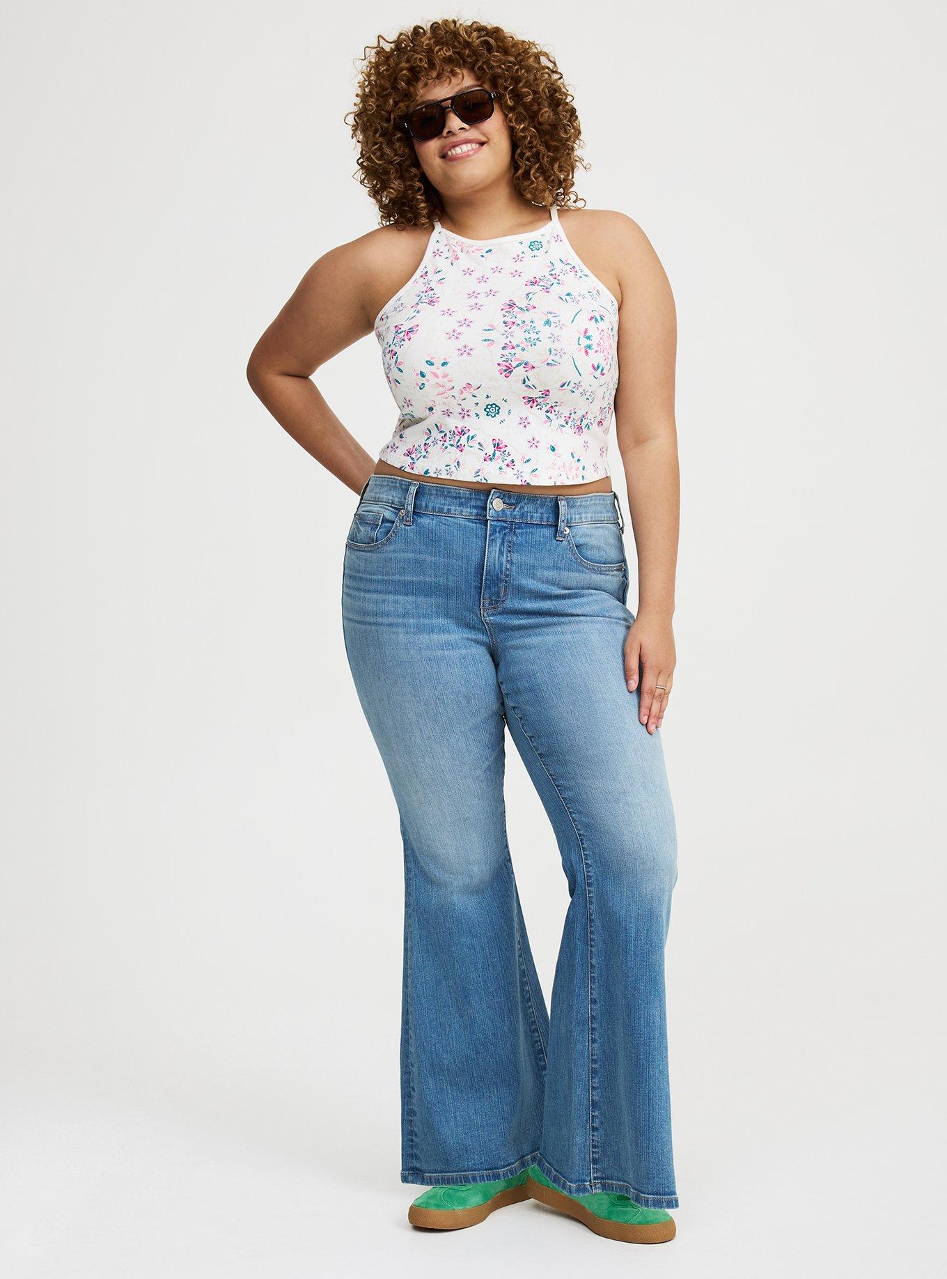 Foxy High Neck Crop Top
