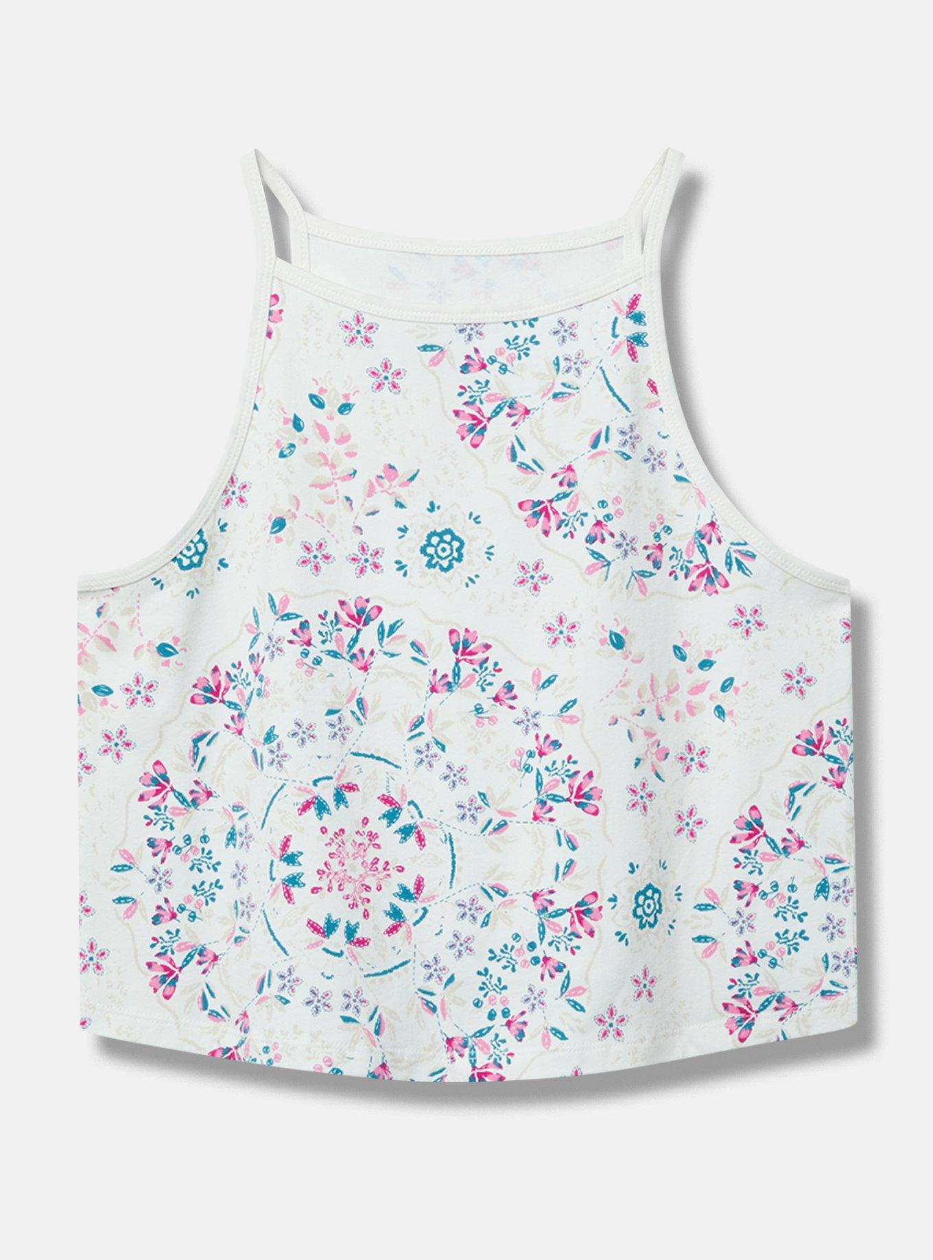 Plus Size - Foxy High Neck Crop Top - Torrid Plus Size - Foxy High Neck Crop Top - Torrid