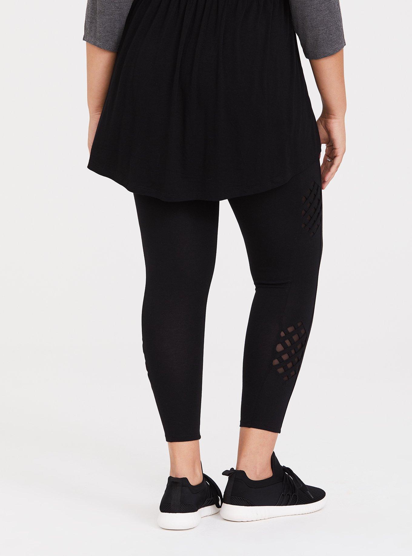 Lattice Side Detail Legging, , alternate
