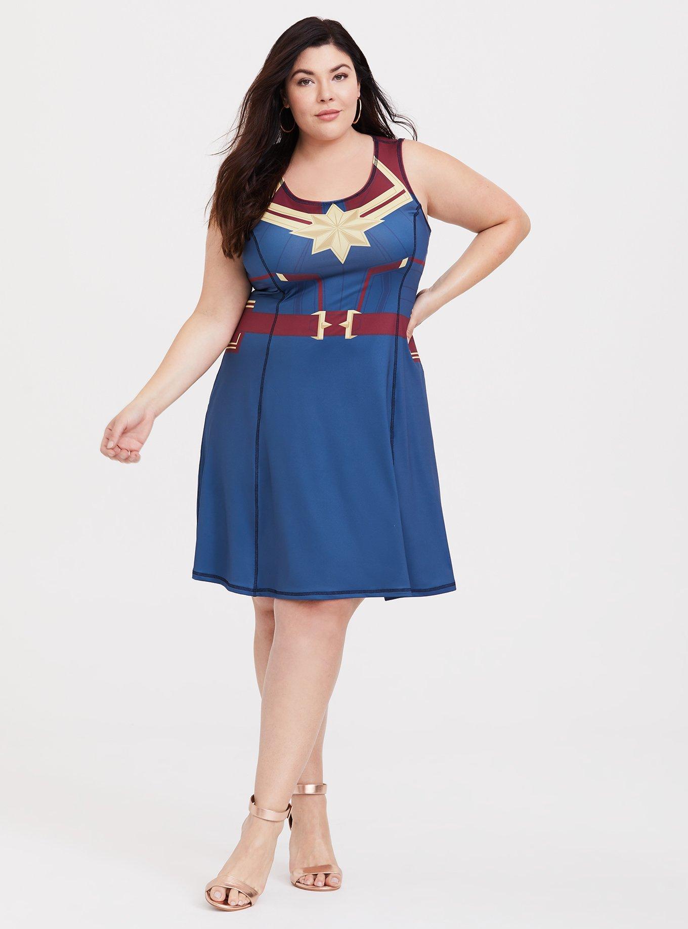 Torrid captain best sale marvel swimsuit