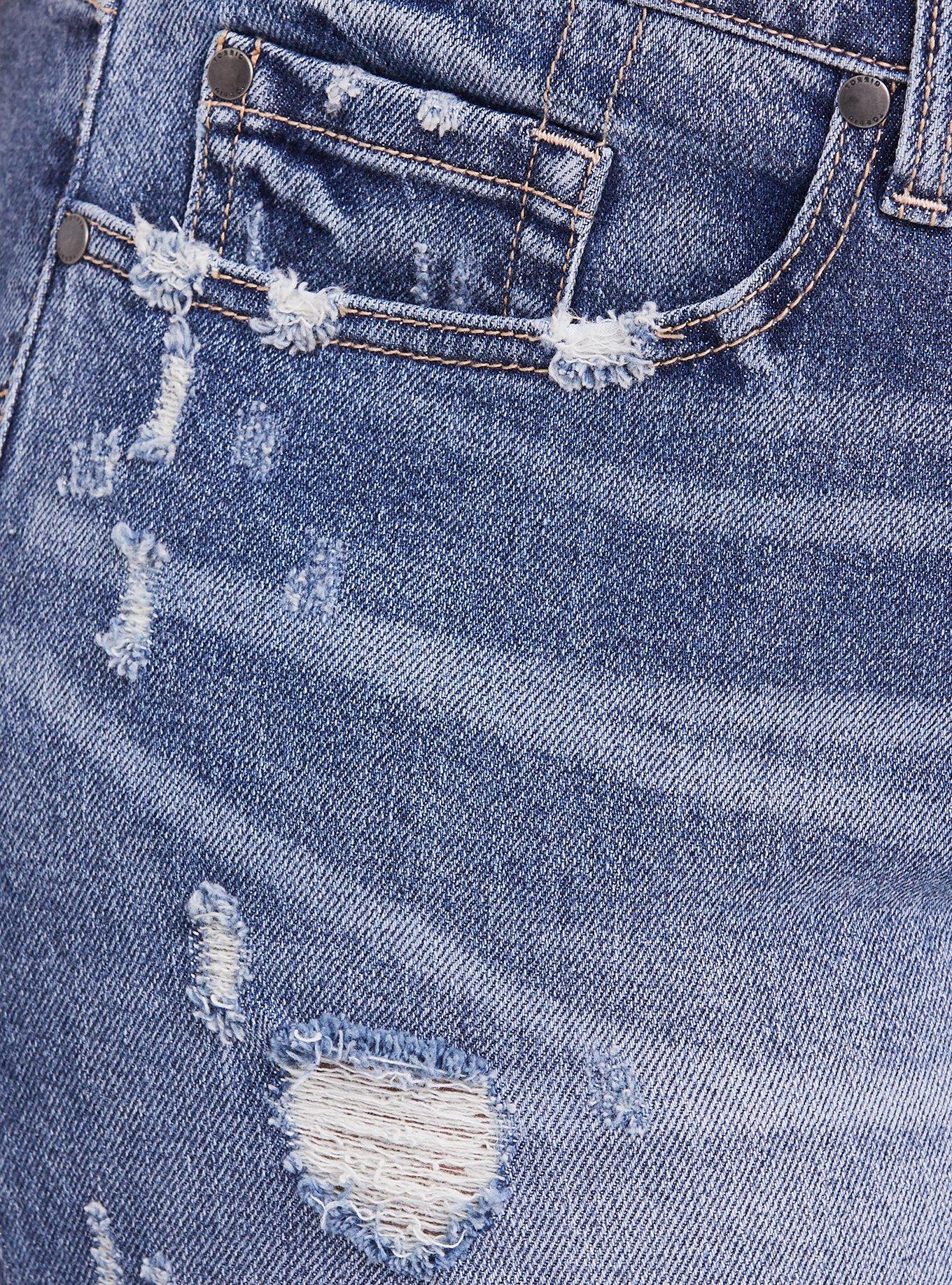 Mom Straight Vintage Stretch High-Rise Jean, BLUE CHILL, alternate